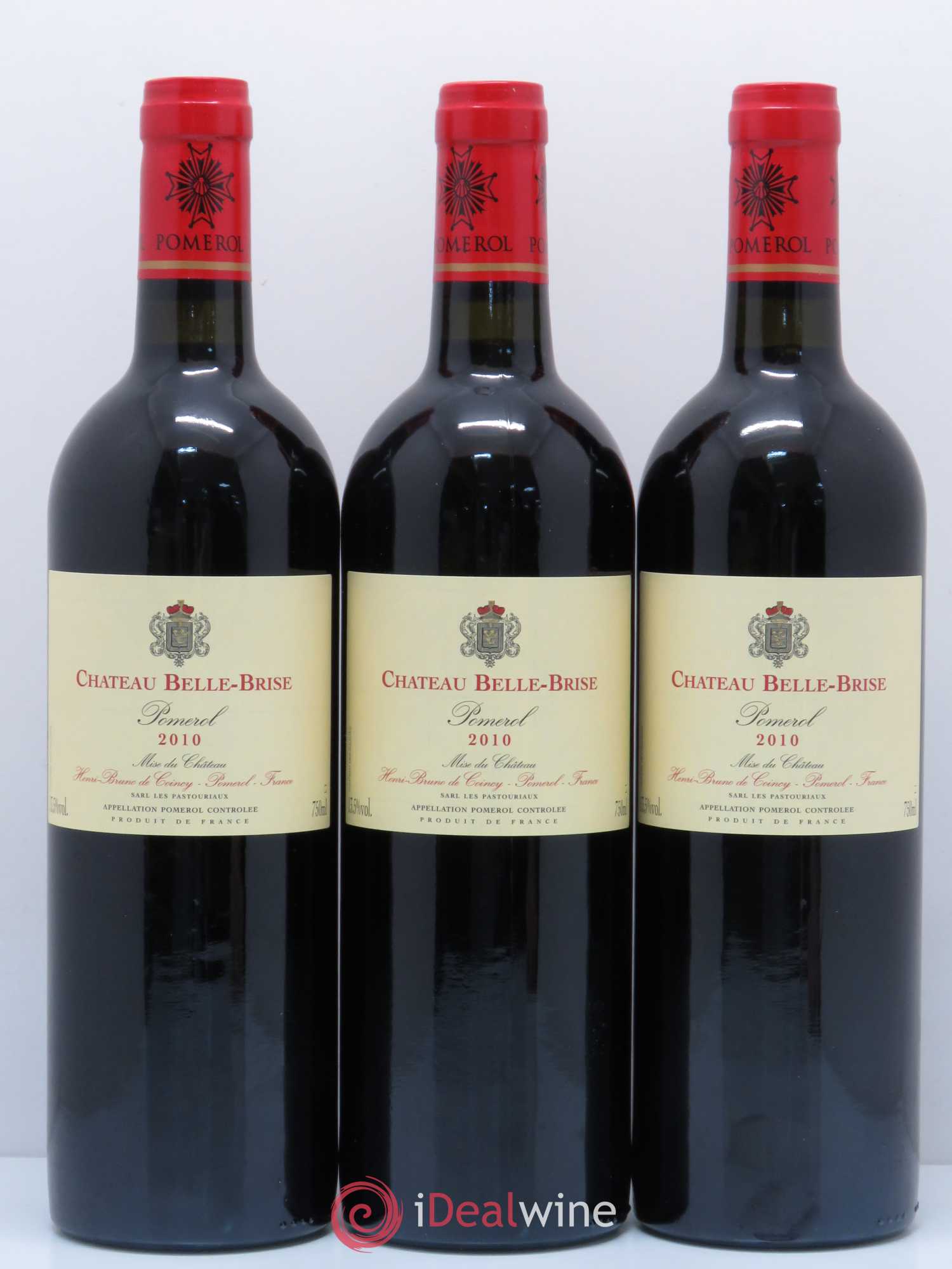 Château Belle-Brise 2010 - Lot de 11 bouteilles - 1