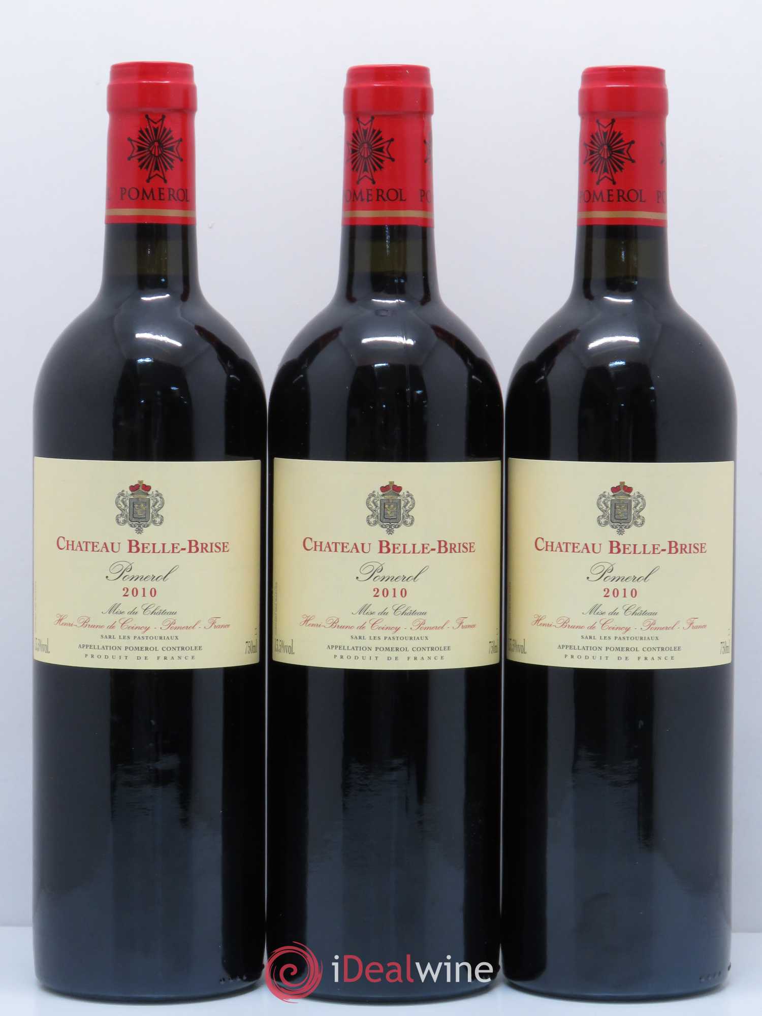 Château Belle-Brise 2010 - Lot de 11 bouteilles - 2