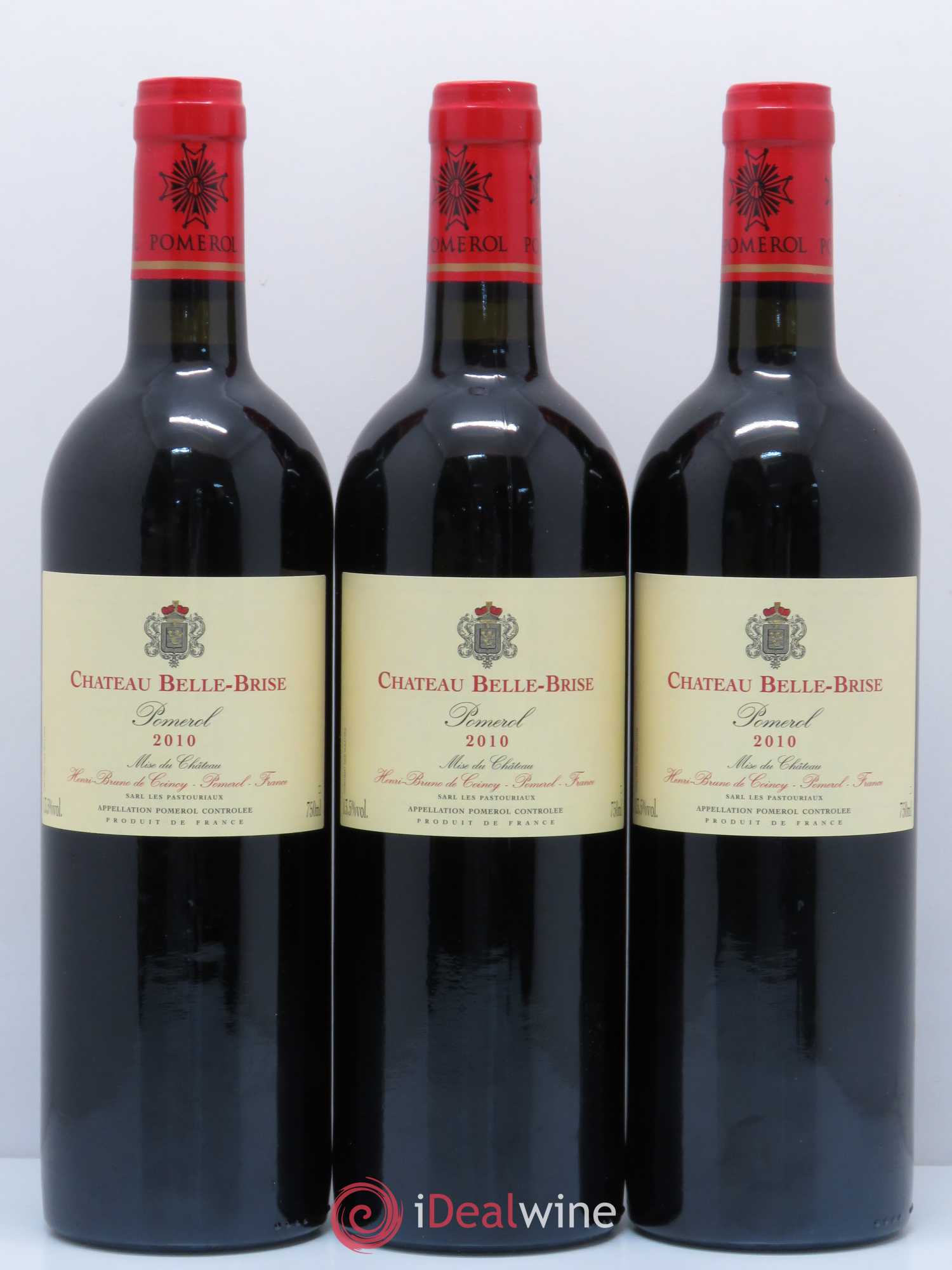 Château Belle-Brise 2010 - Lot de 11 bouteilles - 3