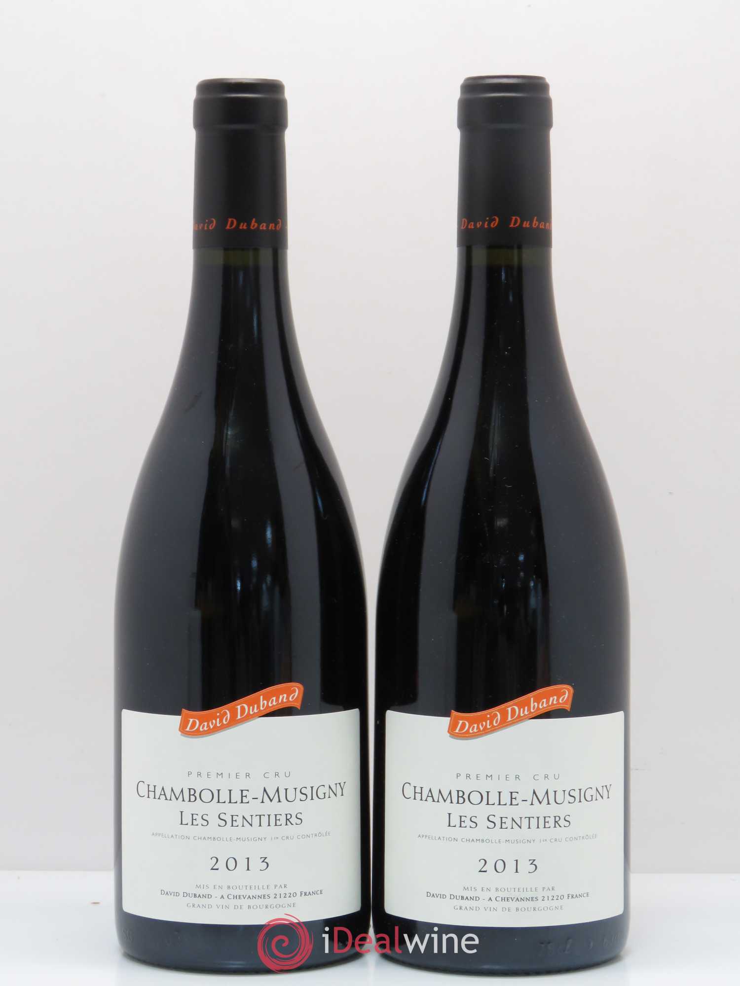 Chambolle-Musigny 1er Cru Les Sentiers David Duband (Domaine) 2013 - Lot de 2 bouteilles - 0