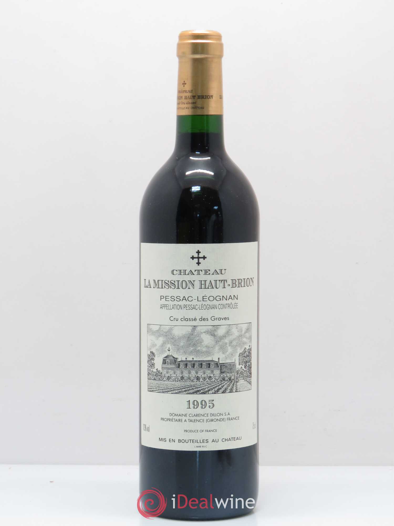 Château la Mission Haut-Brion Cru Classé de Graves 1995 - Lot de 1 bouteille - 0