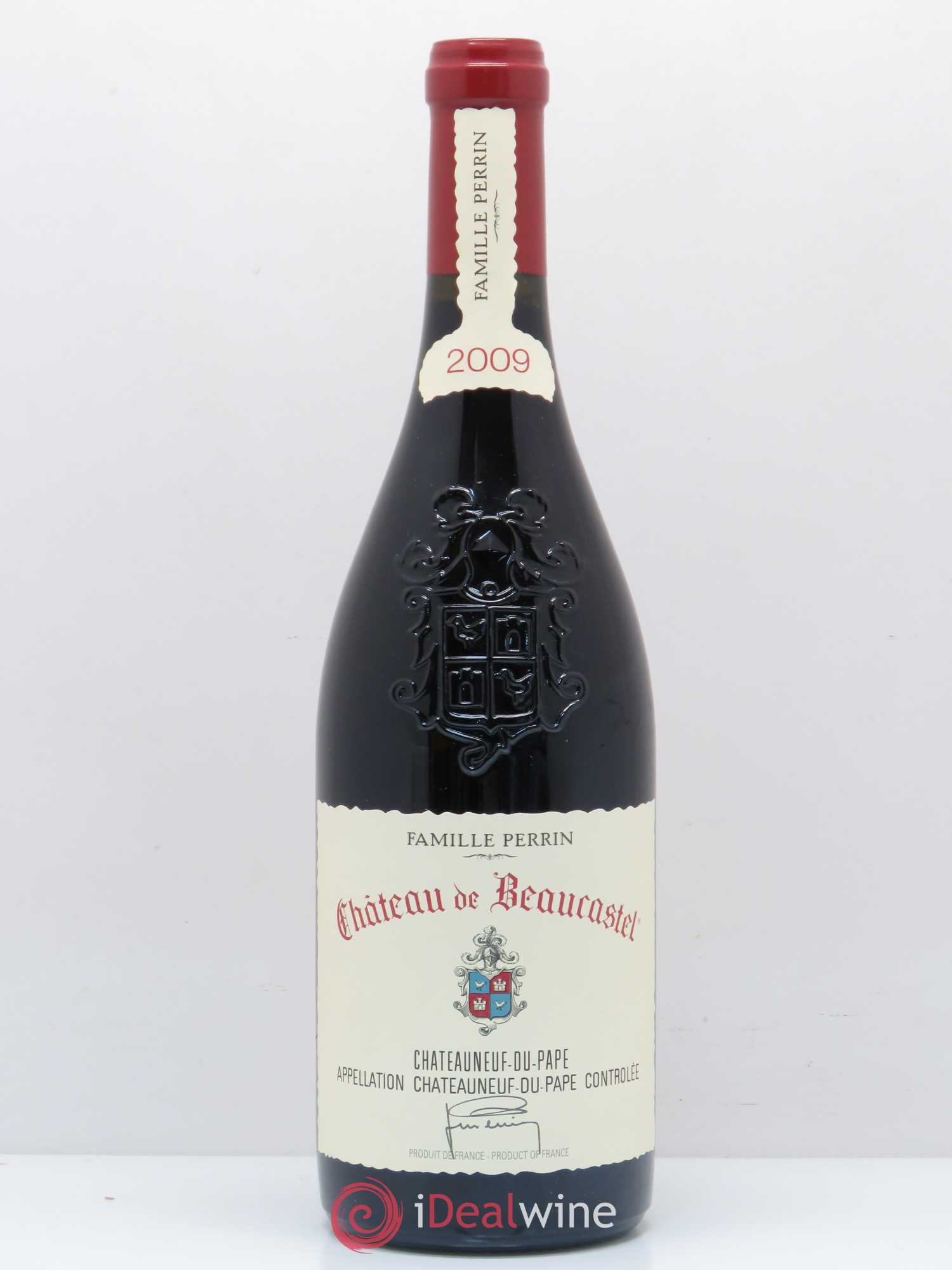 Châteauneuf-du-Pape Château de Beaucastel Famille Perrin 2009 - Lot de 1 bouteille - 0