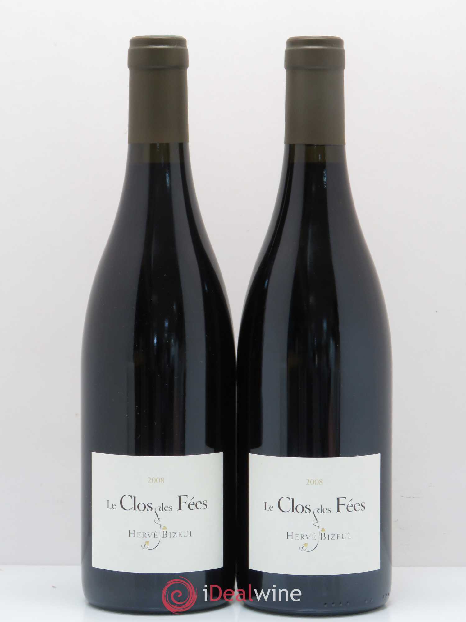Côtes du Roussillon Villages Clos des Fées Hervé Bizeul 2008 - Lot de 2 bouteilles - 0