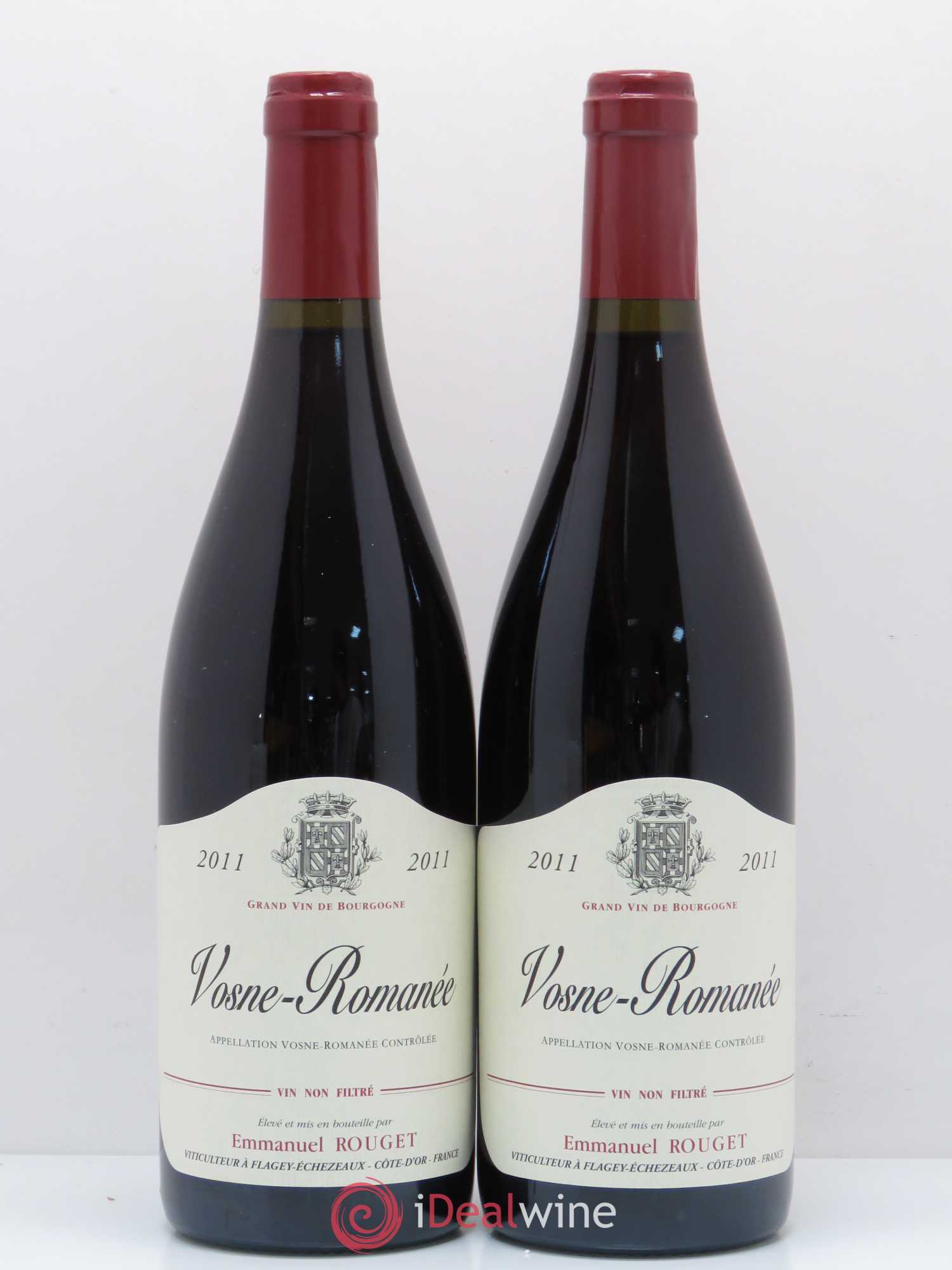 Vosne-Romanée Emmanuel Rouget 2011 - Lotto di 2 bottiglie - 0