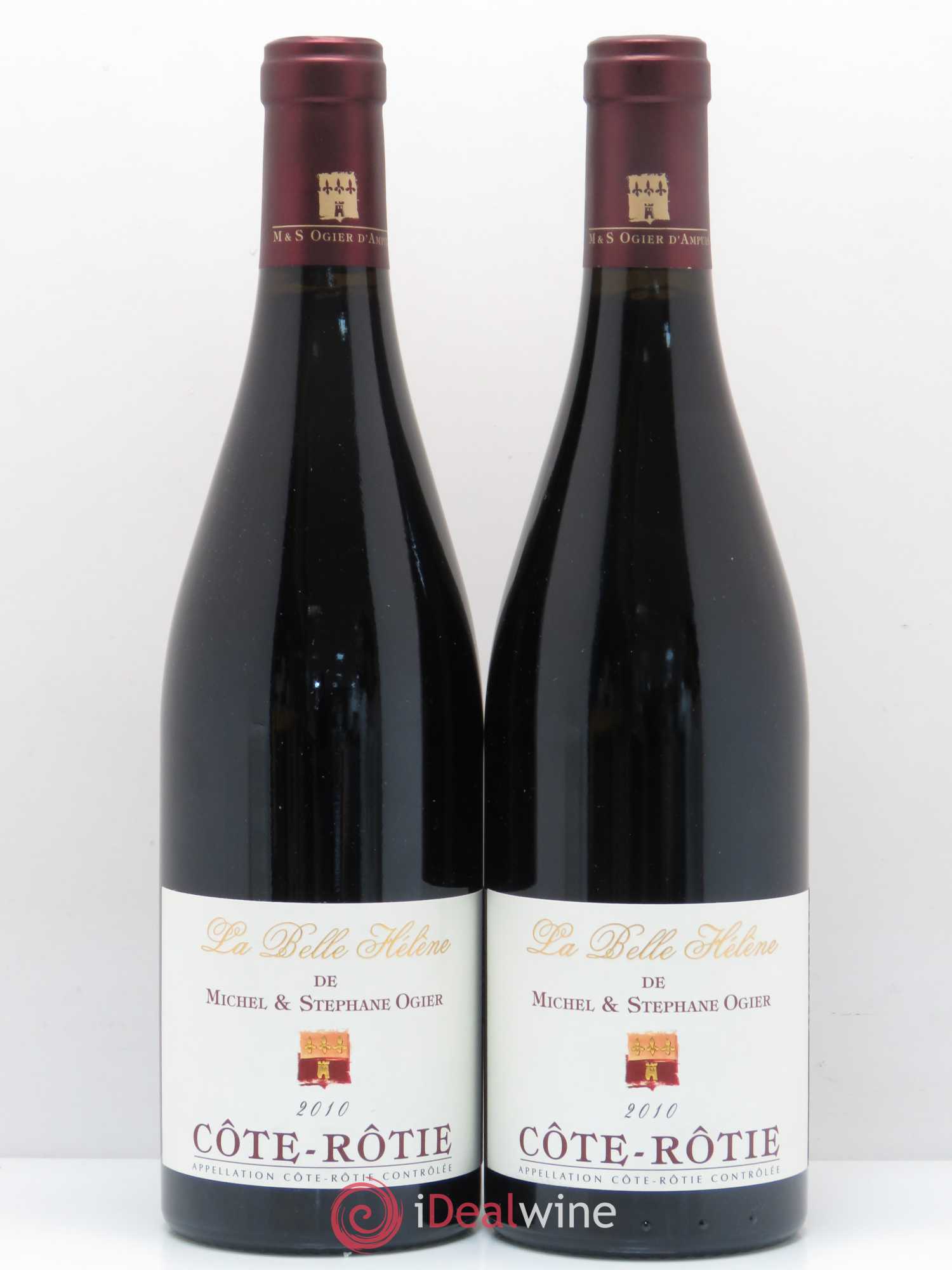 Côte-Rôtie La Belle Hélène Stéphane Ogier 2010 - Lot de 2 bouteilles - 0
