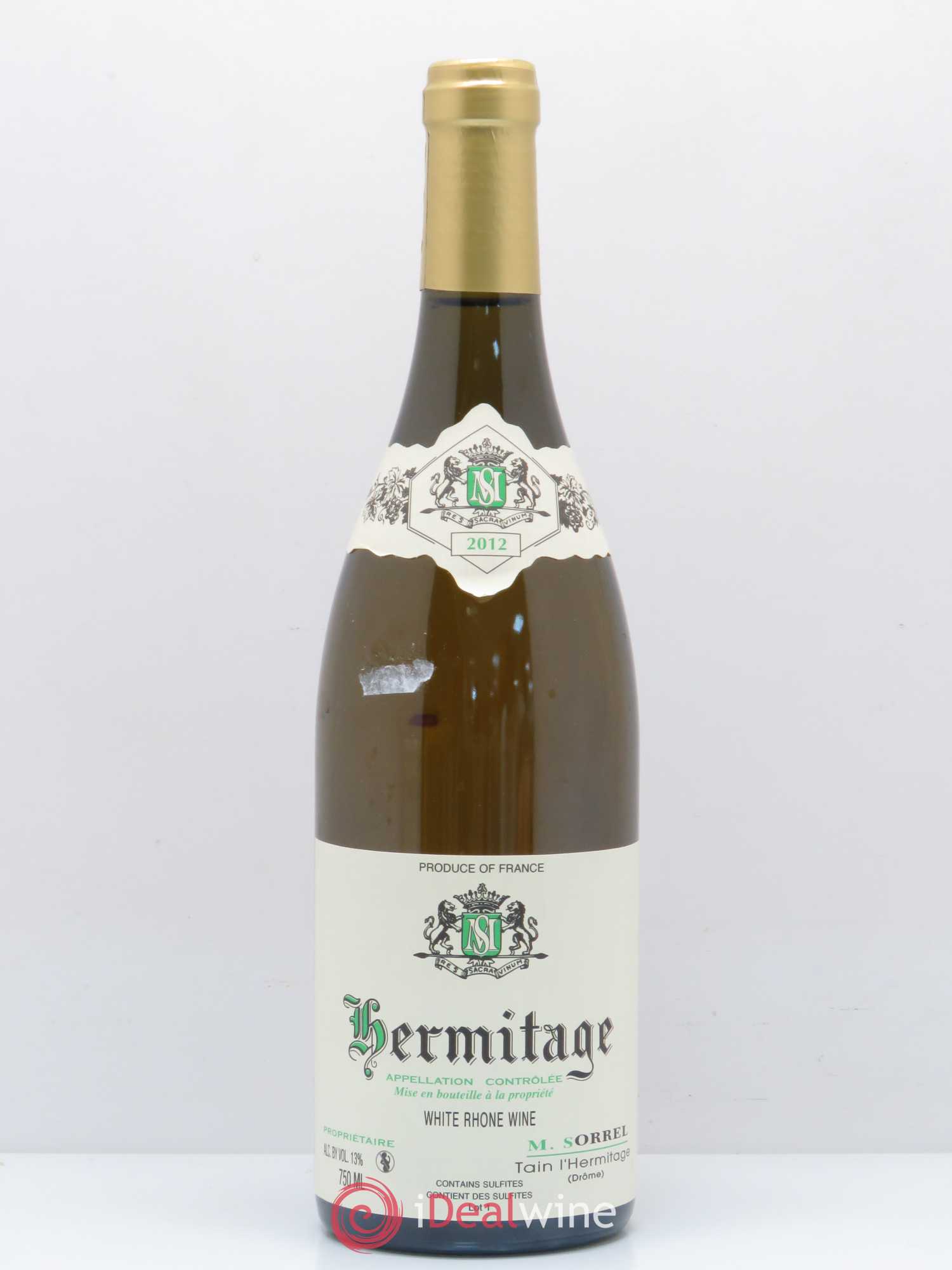 Hermitage Marc Sorrel 2012 - Posten von 1 Flasche - 0