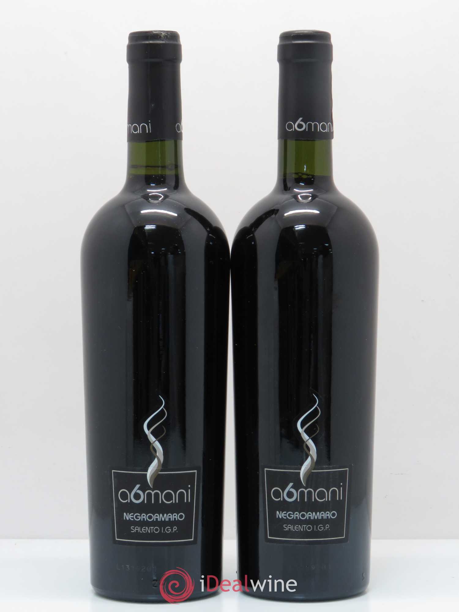 Italie IGP Salento Agmani Negroamaro 2010 - Lot of 2 bottles - 0