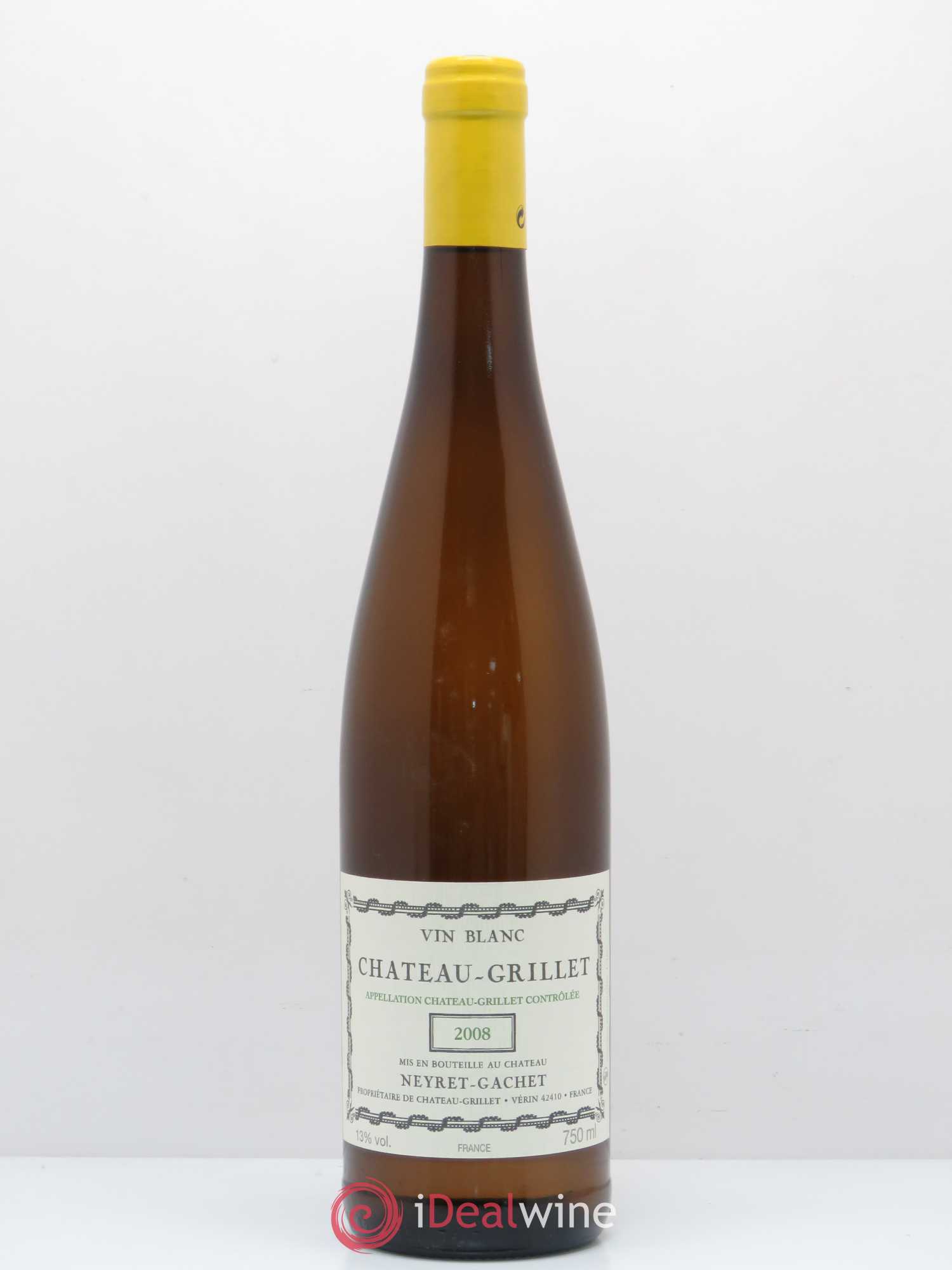 Château Grillet Château-Grillet 2008 - Lot de 1 bouteille - 0