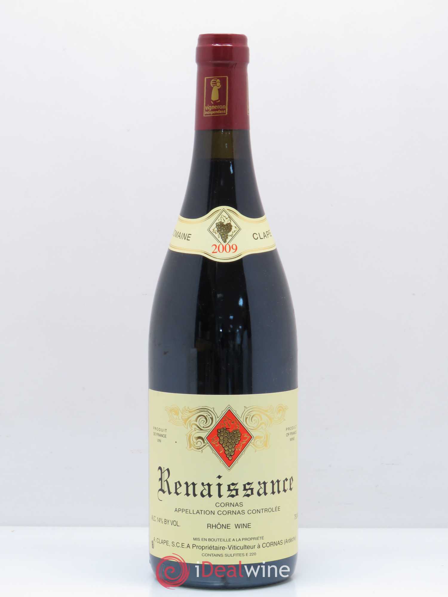 Cornas Renaissance Auguste Clape 2009 - Posten von 1 Flasche - 0