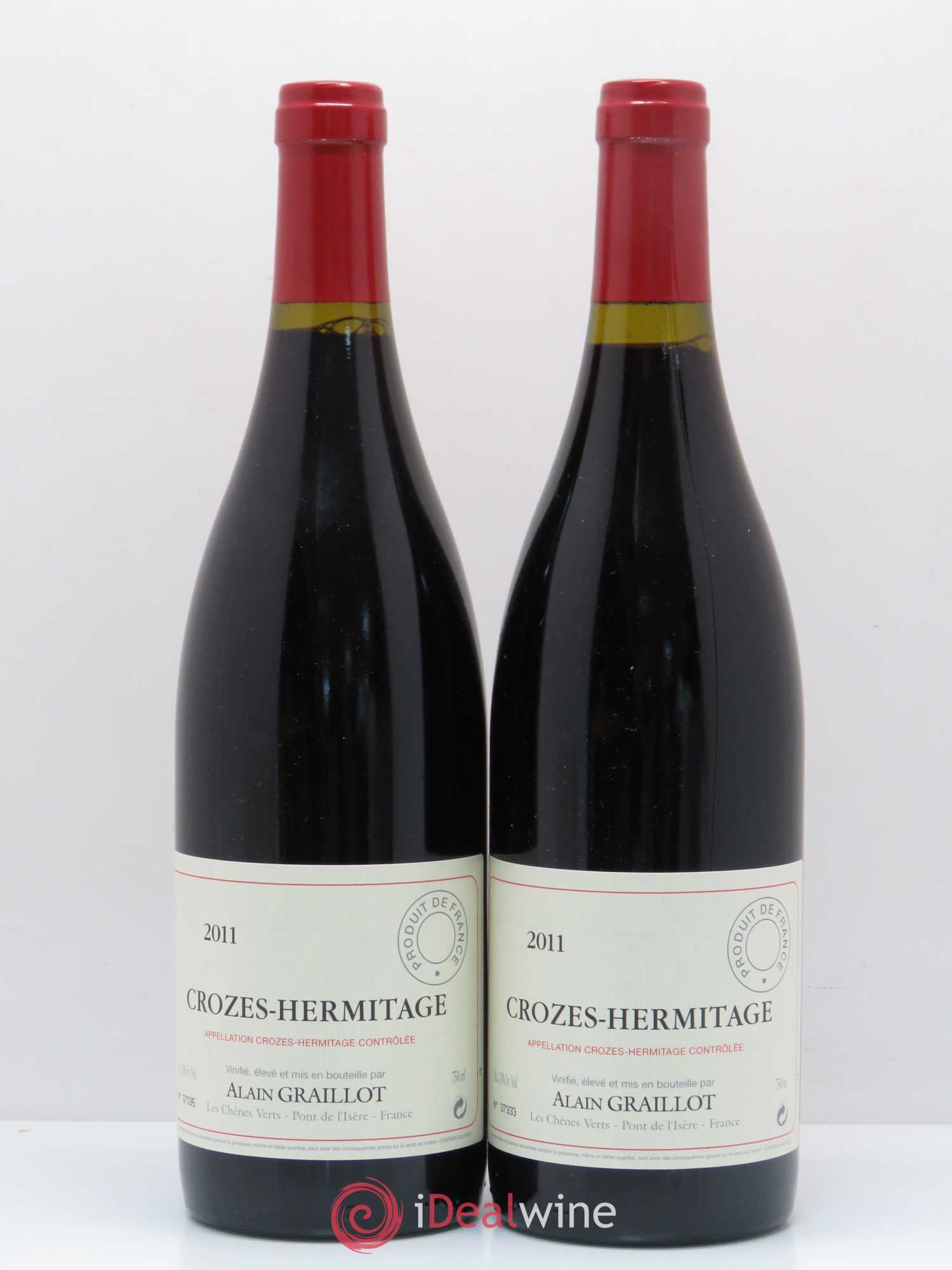 Crozes-Hermitage Domaine Graillot 2011 - Lot de 2 bouteilles - 0