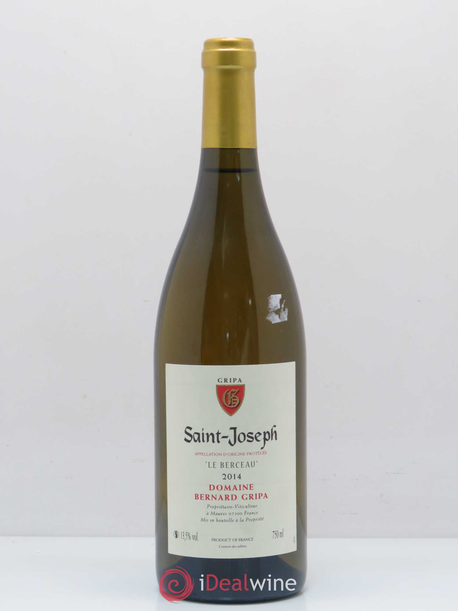 Saint-Joseph Le Berceau Bernard Gripa (Domaine) 2014 - Lot de 1 bouteille - 0
