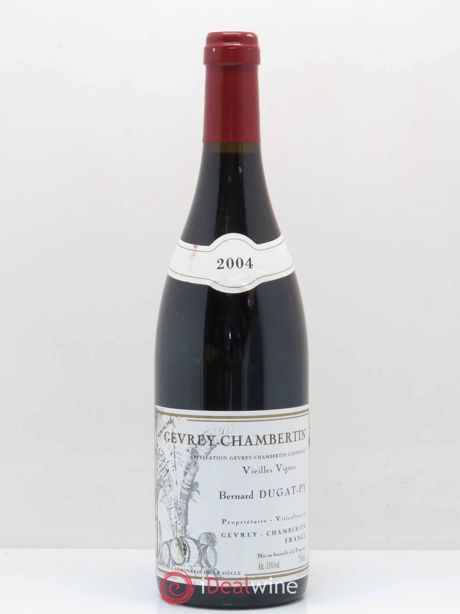 Gevrey-Chambertin Vieilles Vignes Dugat-Py 2004 - Lot de 1 bouteille - 0