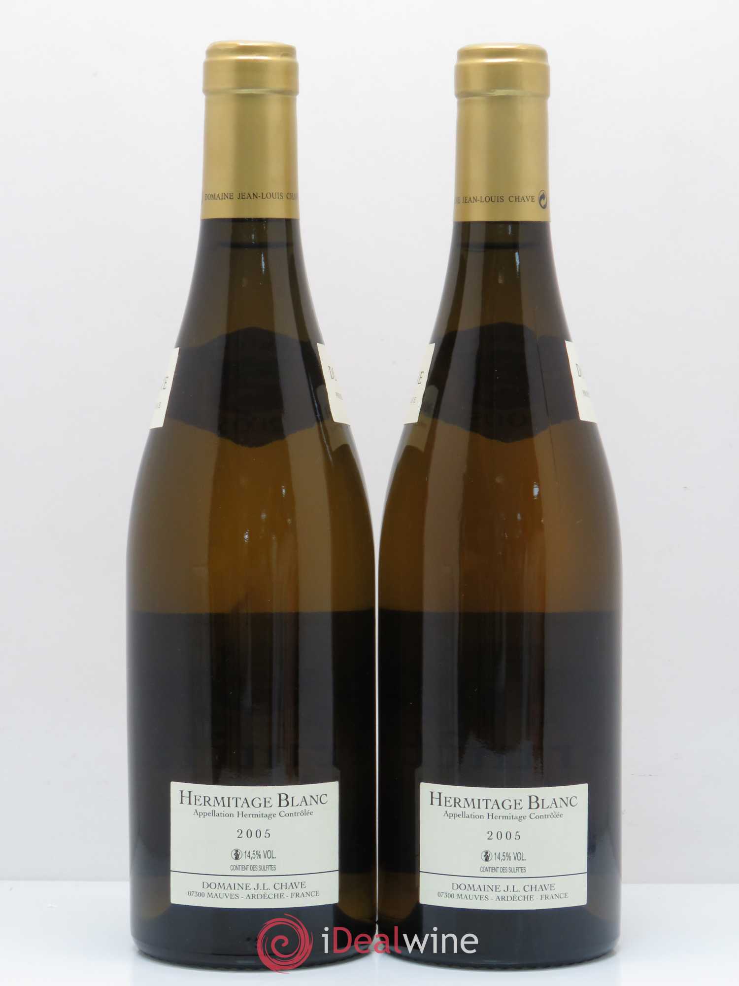 Hermitage Jean-Louis Chave 2005 - Lot de 2 bouteilles - 1