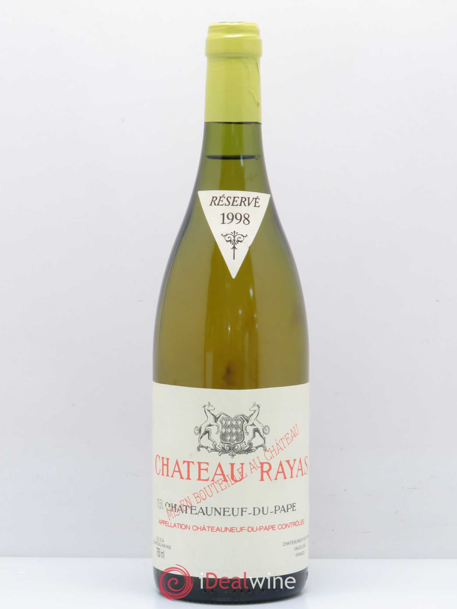 Châteauneuf-du-Pape Château Rayas Emmanuel Reynaud 1998 - Lot de 1 bouteille - 0