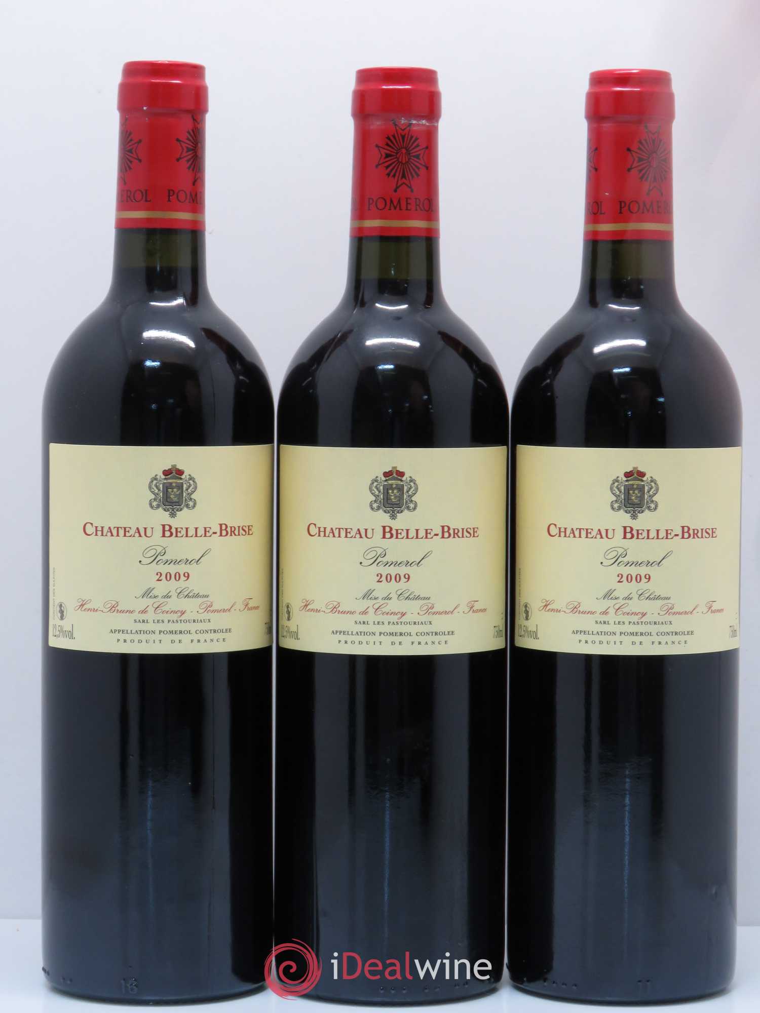 Château Belle-Brise 2009 - Lot de 11 bouteilles - 3