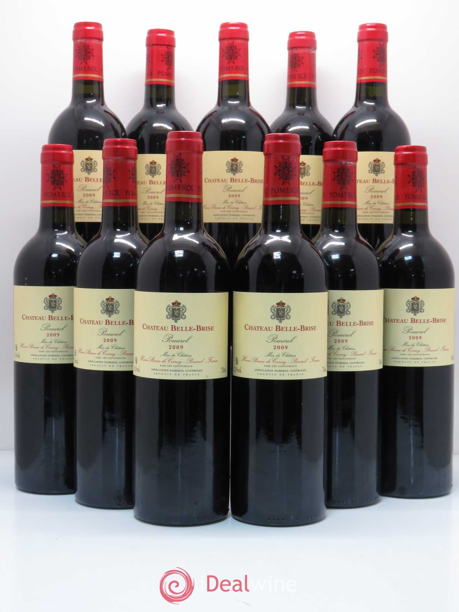 Château Belle-Brise 2009 - Lot de 11 bouteilles - 0