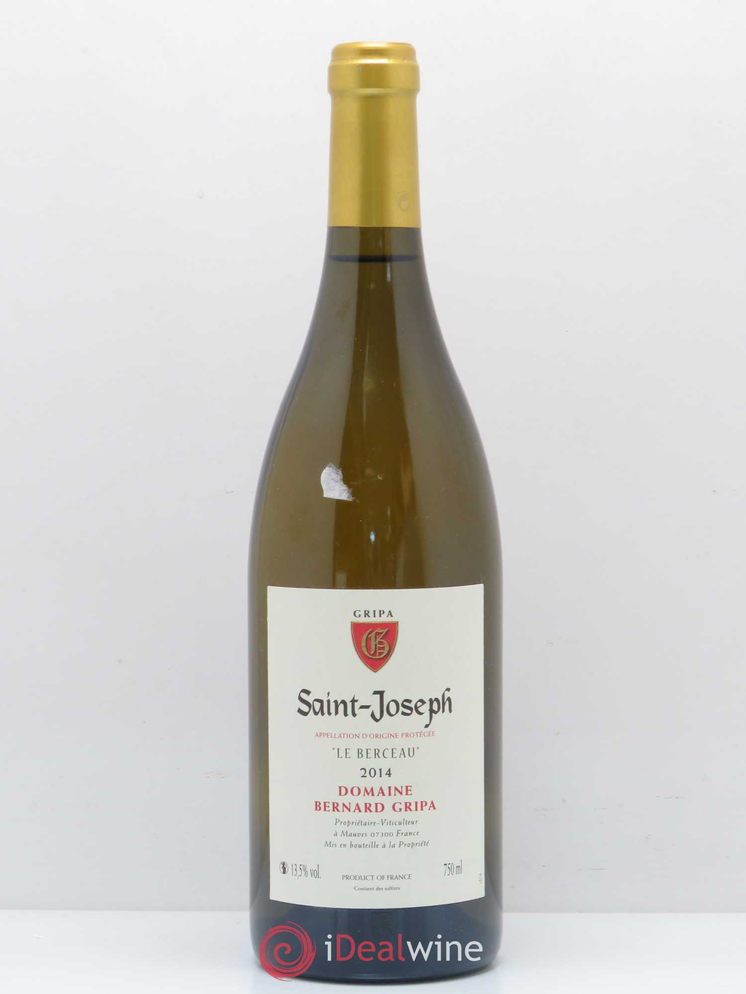 Saint-Joseph Le Berceau Bernard Gripa (Domaine) 2014 - Lot de 1 bouteille - 0