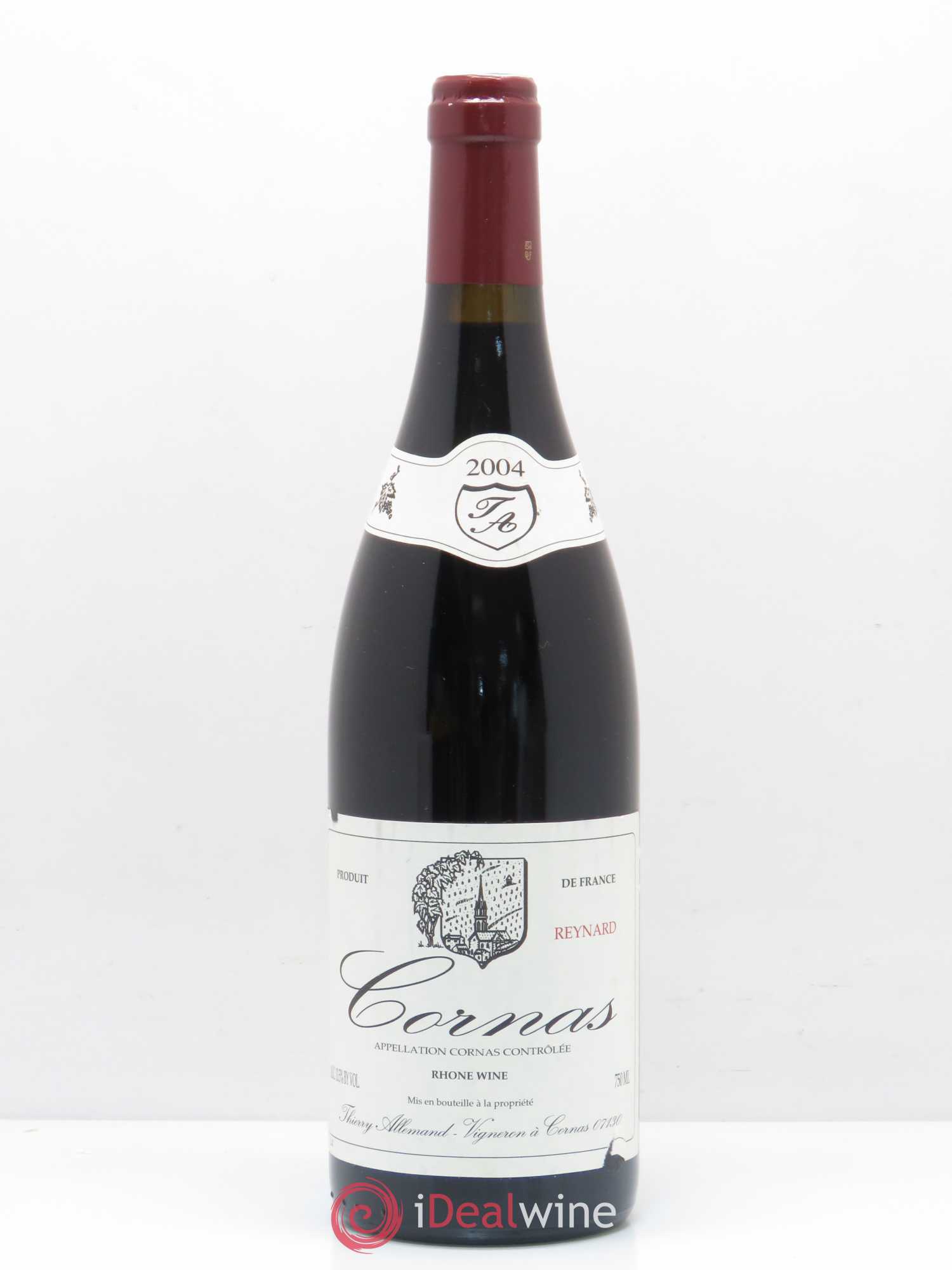 Cornas Reynard Thierry Allemand 2004 - Lot de 1 bouteille - 0
