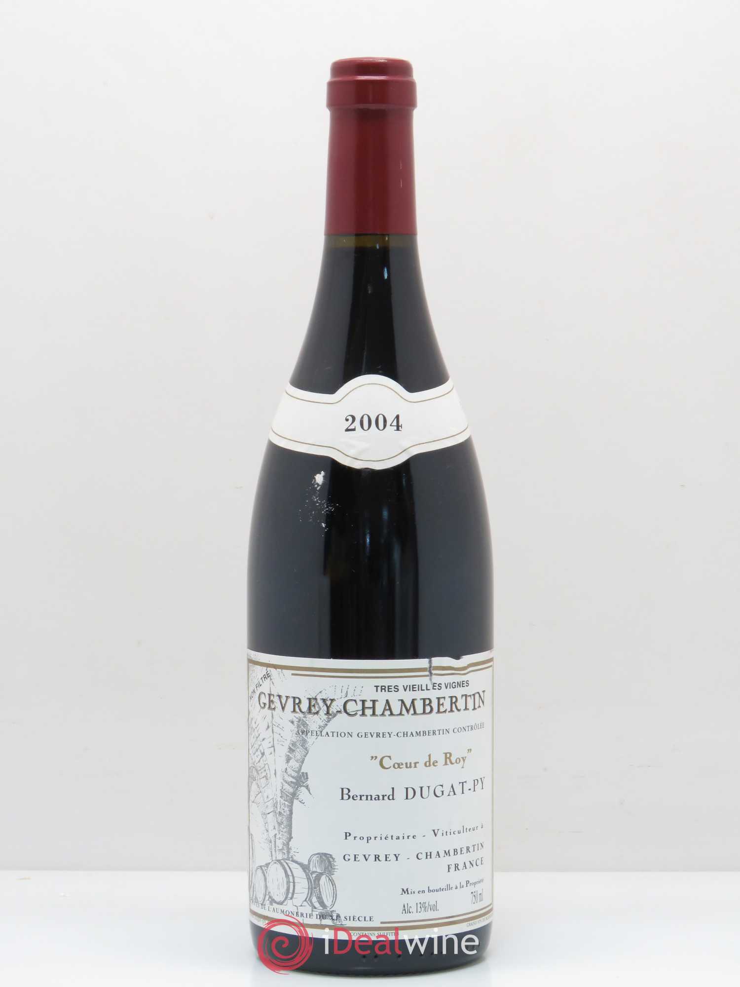 Gevrey-Chambertin Coeur de Roy Très Vieilles Vignes Dugat-Py 2004 - Lot de 1 bouteille - 0
