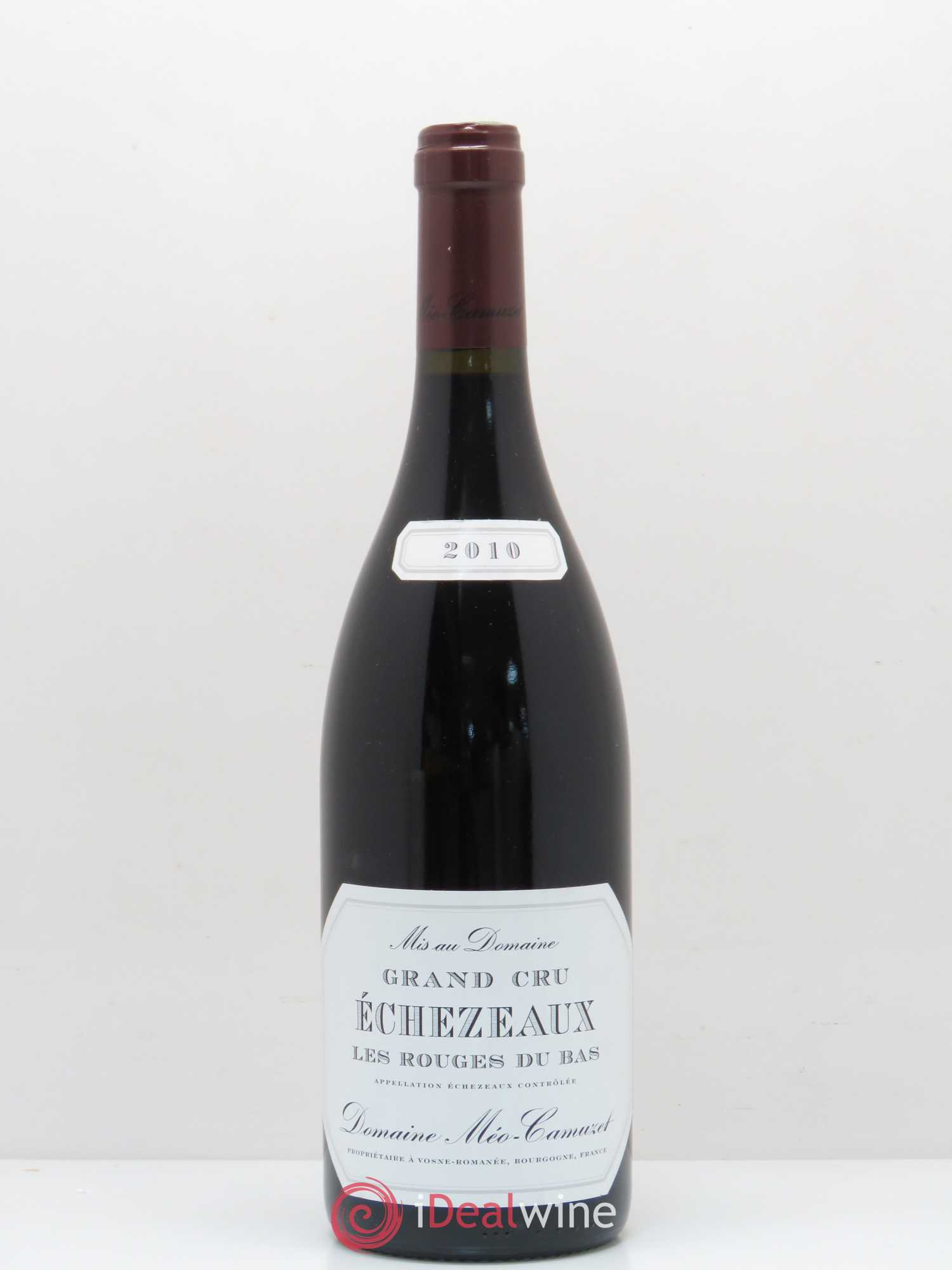 Echezeaux Grand Cru Les Rouges du Bas Méo-Camuzet (Domaine) les rouges du bas 2010 - Posten von 1 Flasche - 0