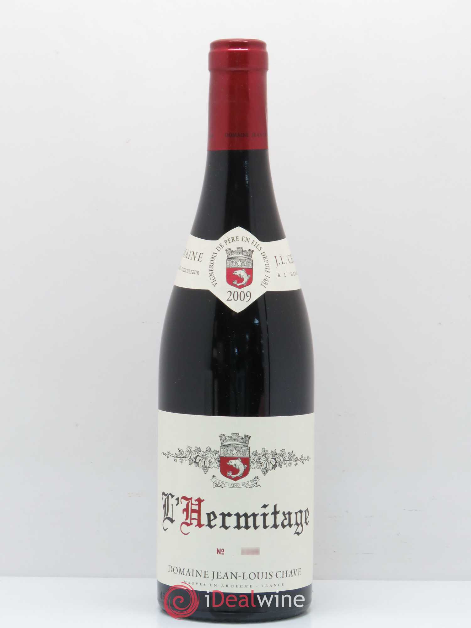 Hermitage Jean-Louis Chave 2009 - Lot de 1 bouteille - 0