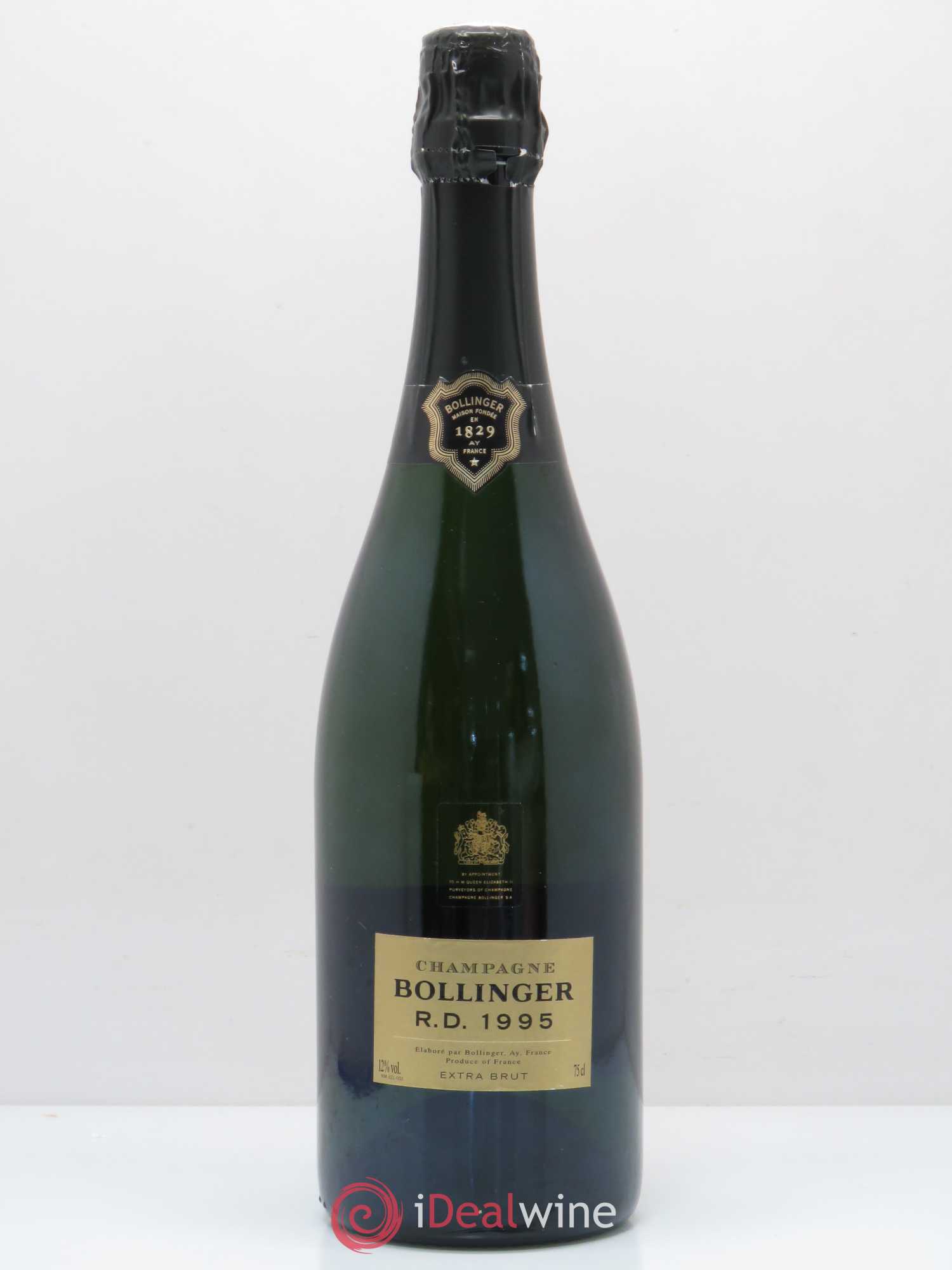 R.D. Extra-Brut Bollinger 1995 - Lot de 1 bouteille - 0