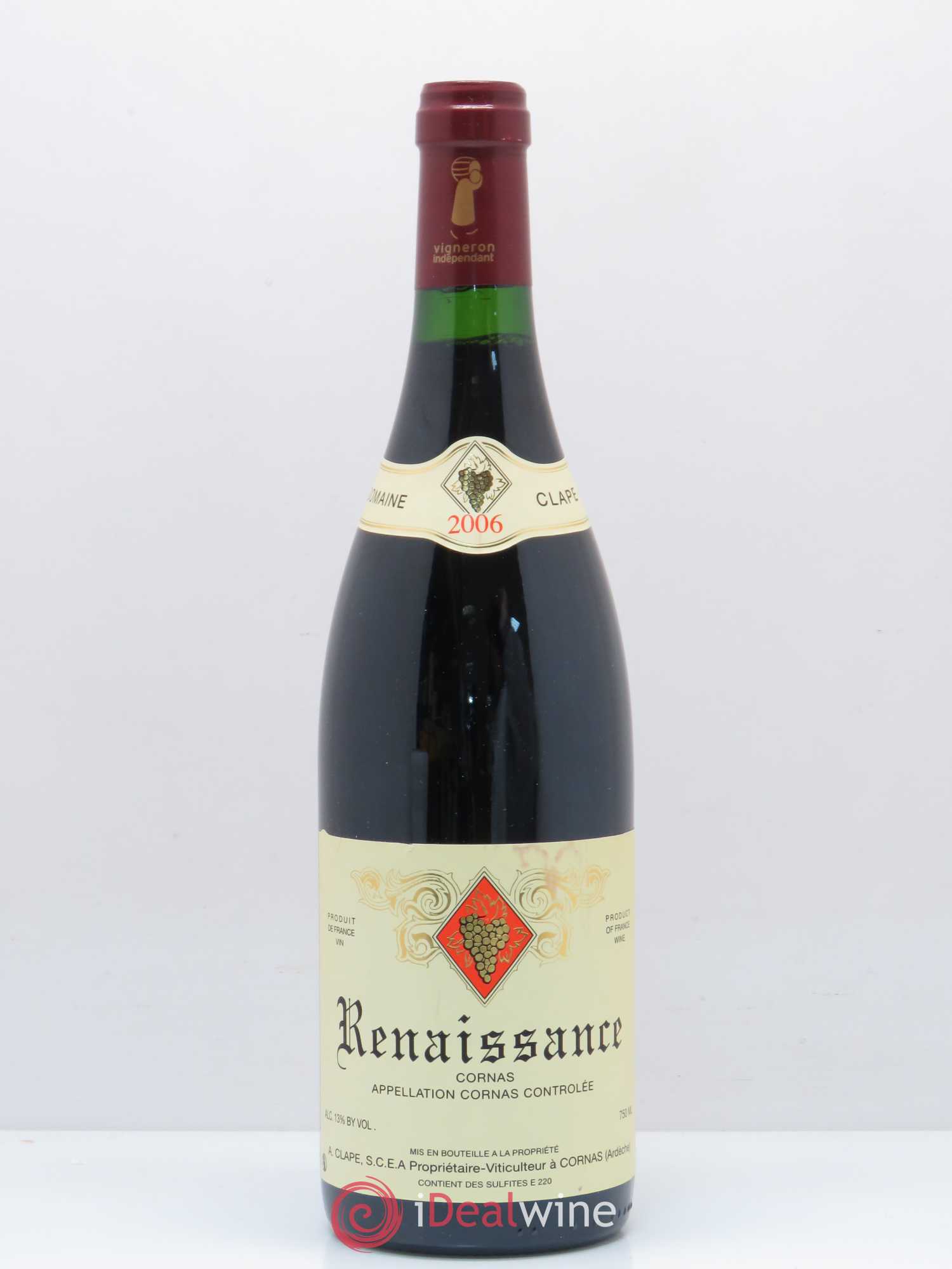 Cornas Renaissance Auguste Clape 2006 - Posten von 1 Flasche - 0