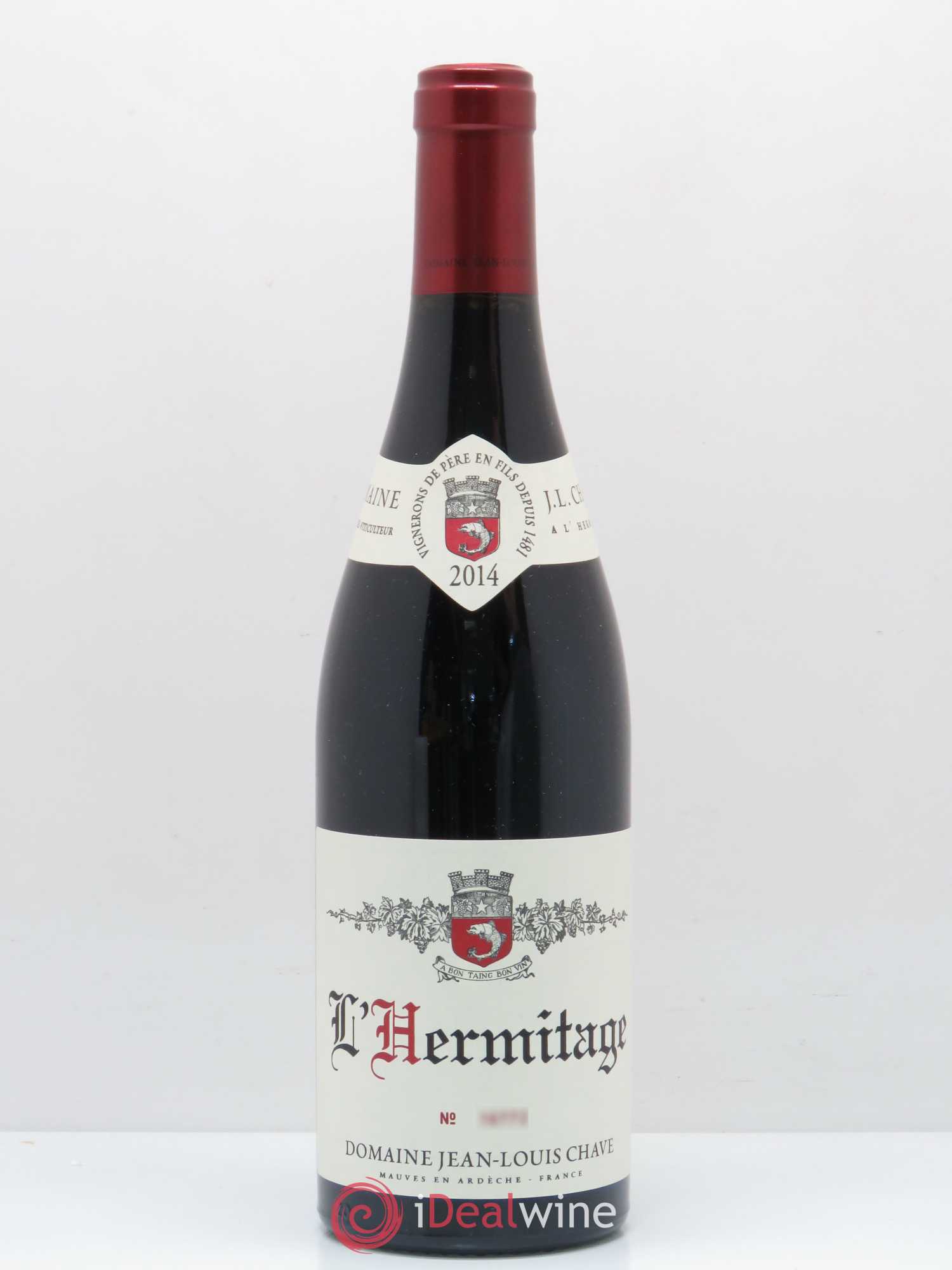 Hermitage Jean-Louis Chave 2014 - Lot de 1 bouteille - 0
