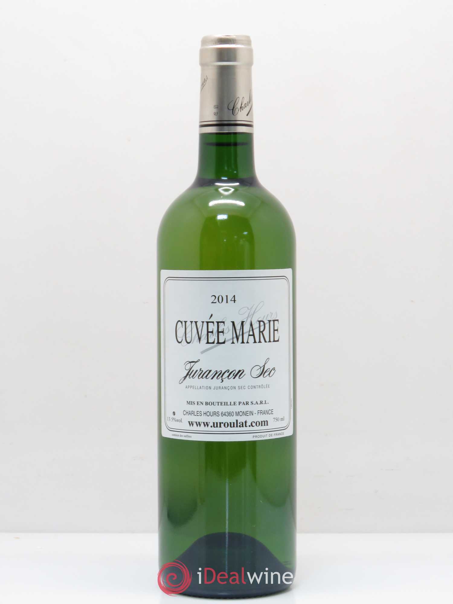 Jurançon Sec Uroulat Cuvée Marie Charles Hours (senza prezzo di riserva) 2014 - Lotto di 1 bottiglia - 0