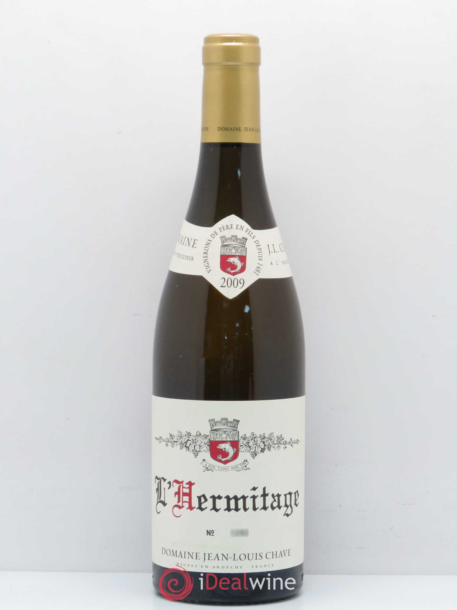 Hermitage Jean-Louis Chave 2009 - Lot de 1 bouteille - 0
