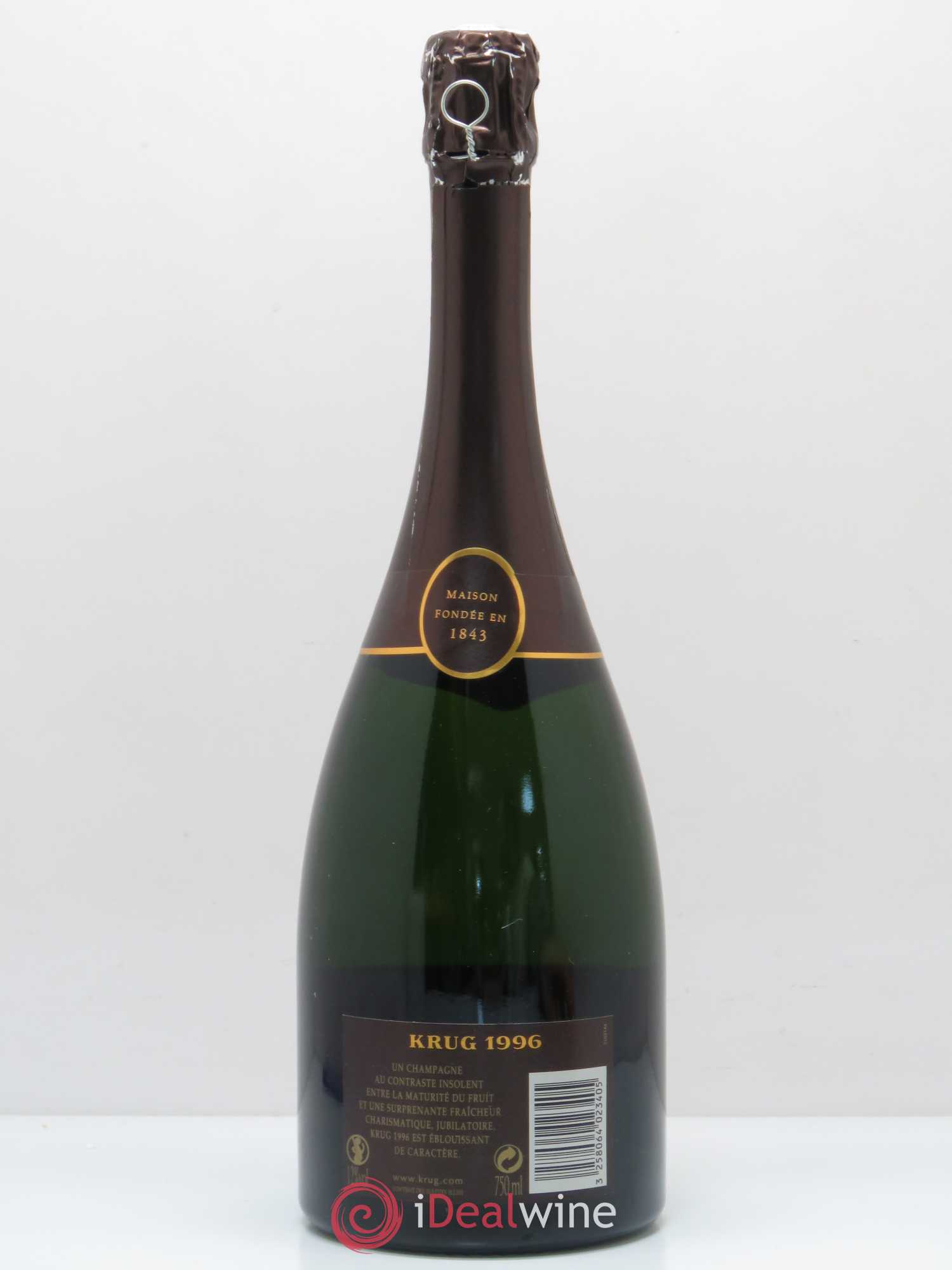 Grande Cuvée Brut Krug 1996 - Lot de 1 bouteille - 1