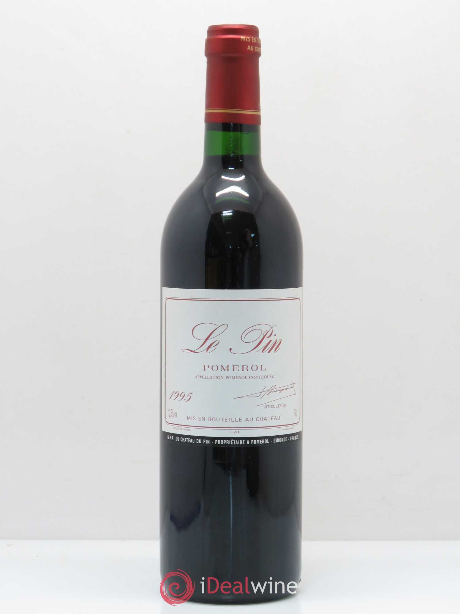 Château Le Pin 1995 - Lot de 1 bouteille - 0
