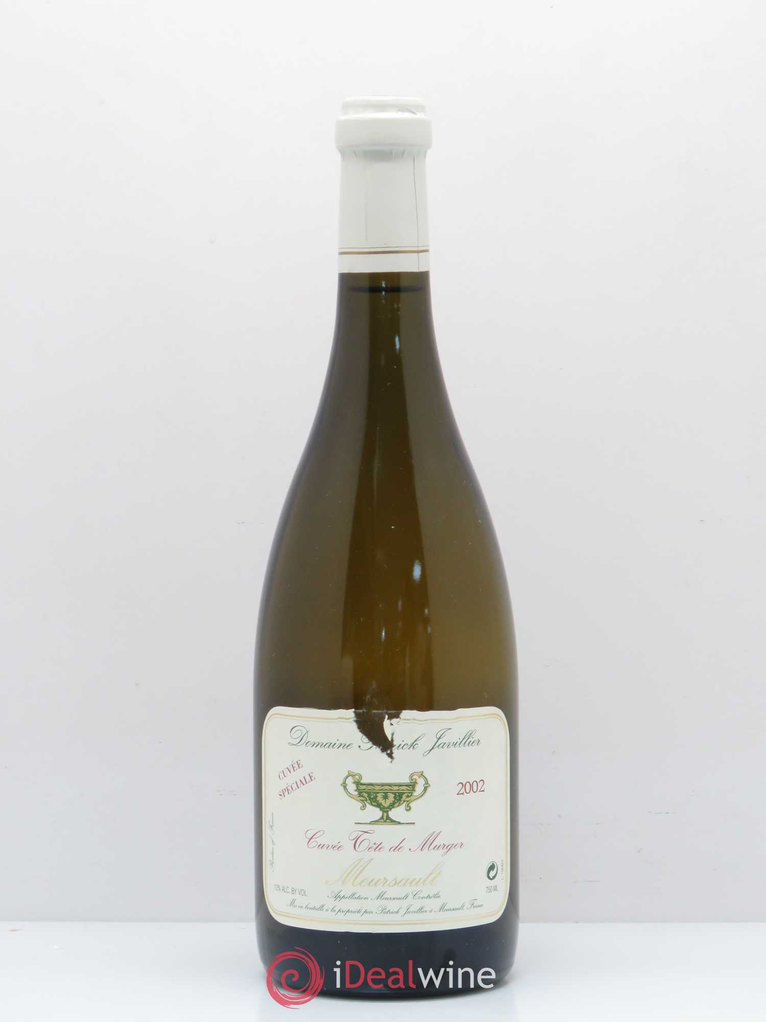Meursault Tete de Murger Domaine Javillier 2002 - Posten von 1 Flasche - 0