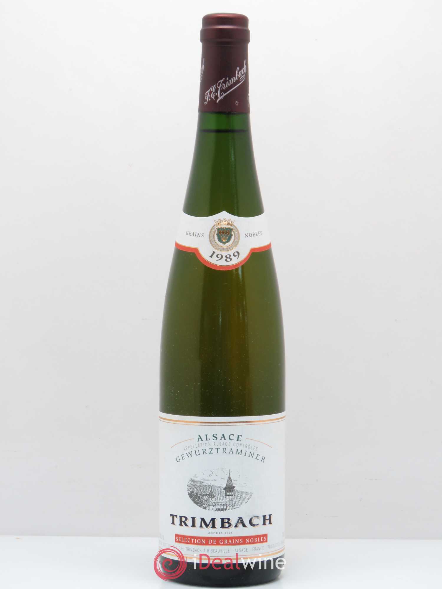 Alsace Gewurztraminer Sélection de Grains Nobles Trimbach (Domaine) 1989 - Lotto di 1 bottiglia - 0