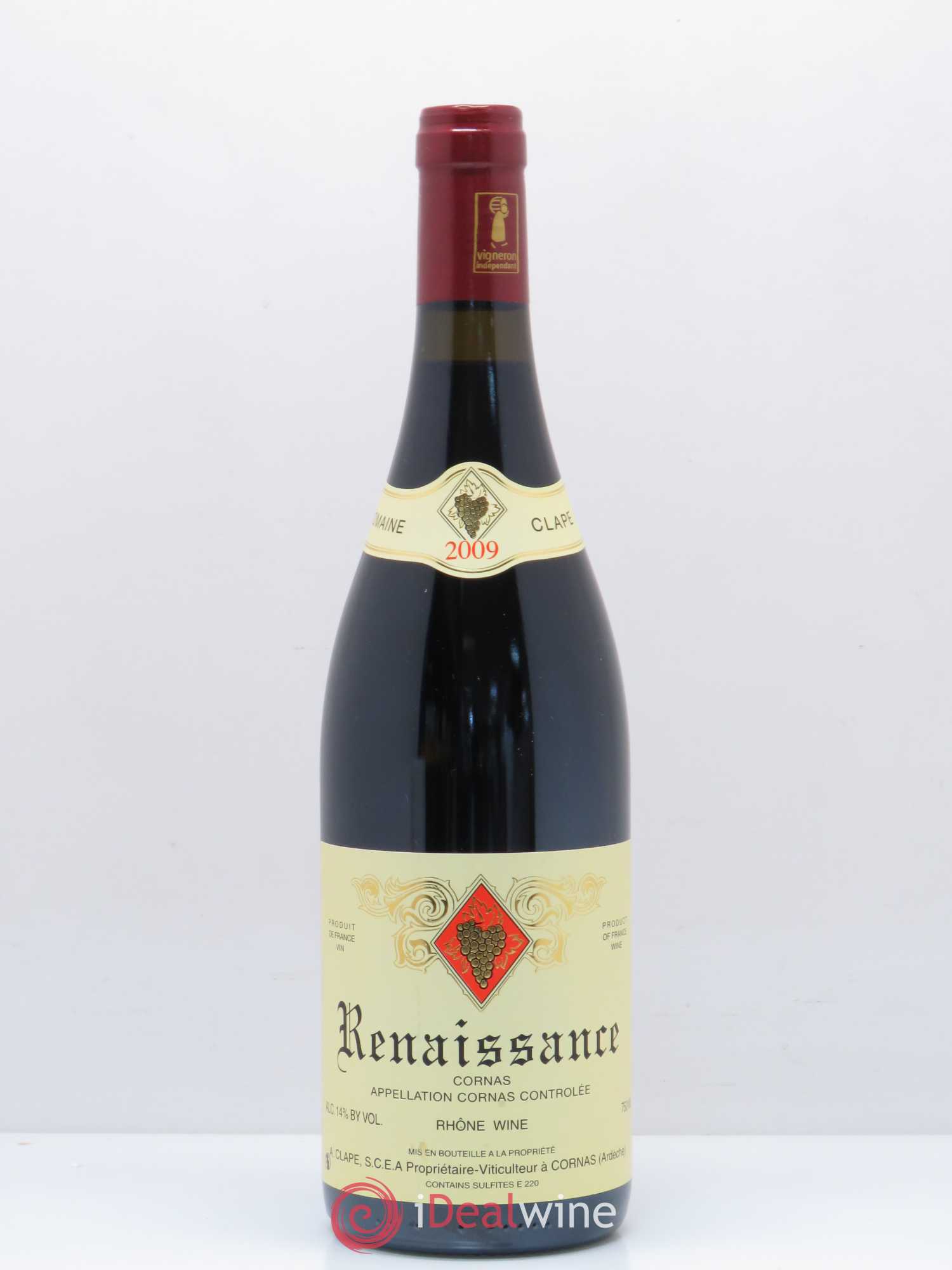 Cornas Renaissance Auguste Clape 2009 - Posten von 1 Flasche - 0