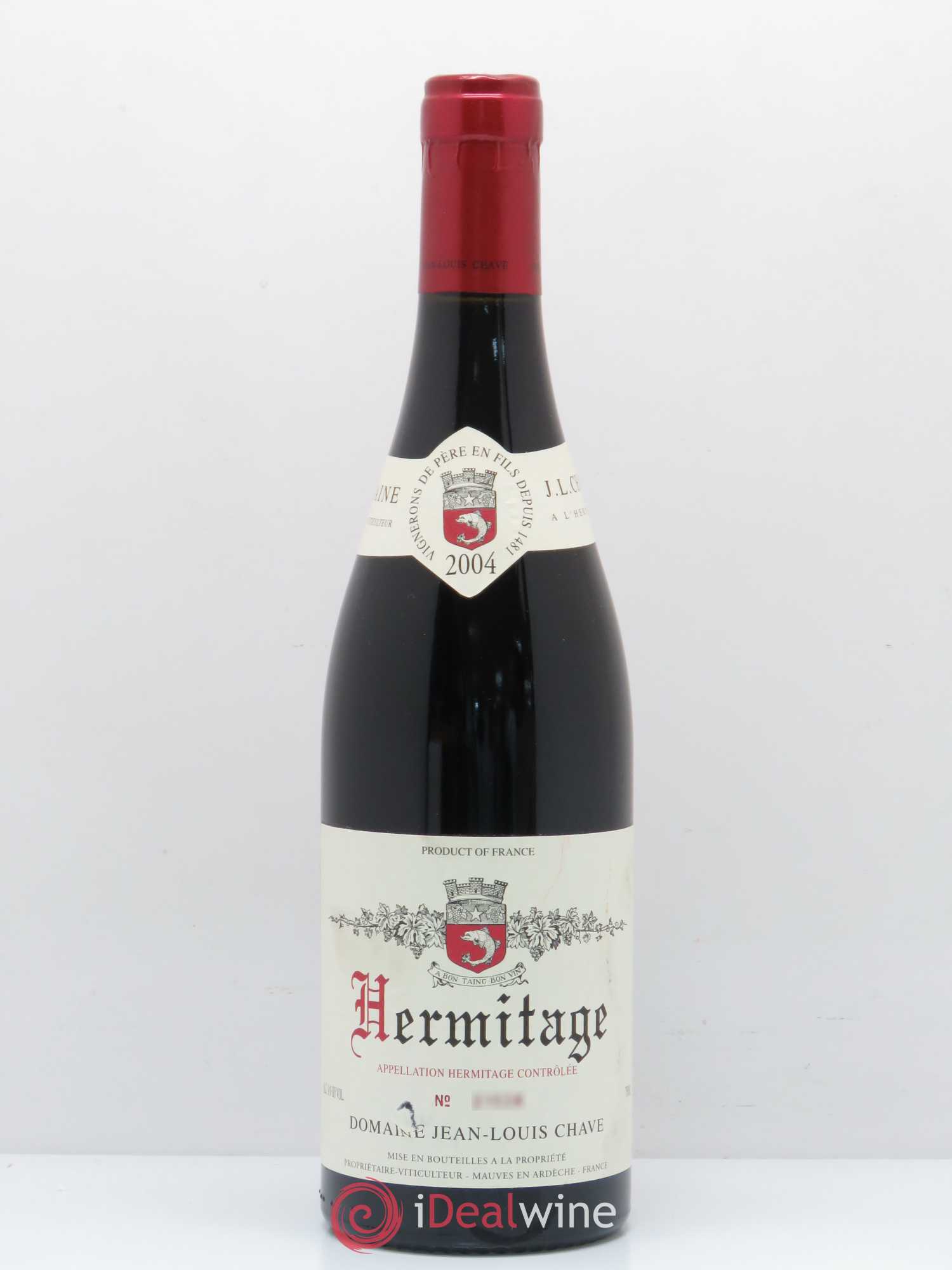 Hermitage Jean-Louis Chave 2004 - Lot de 1 bouteille - 0