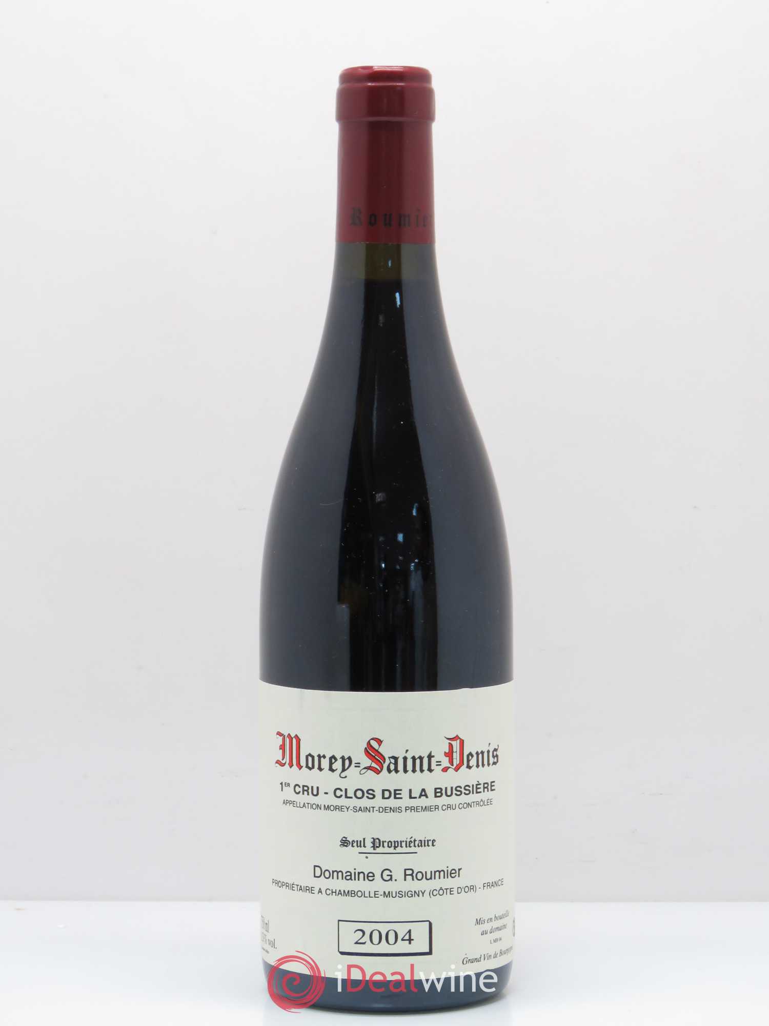 Morey-Saint-Denis 1er Cru Clos de la Bussière Georges Roumier (Domaine) 2004 - Lot de 1 bouteille - 0