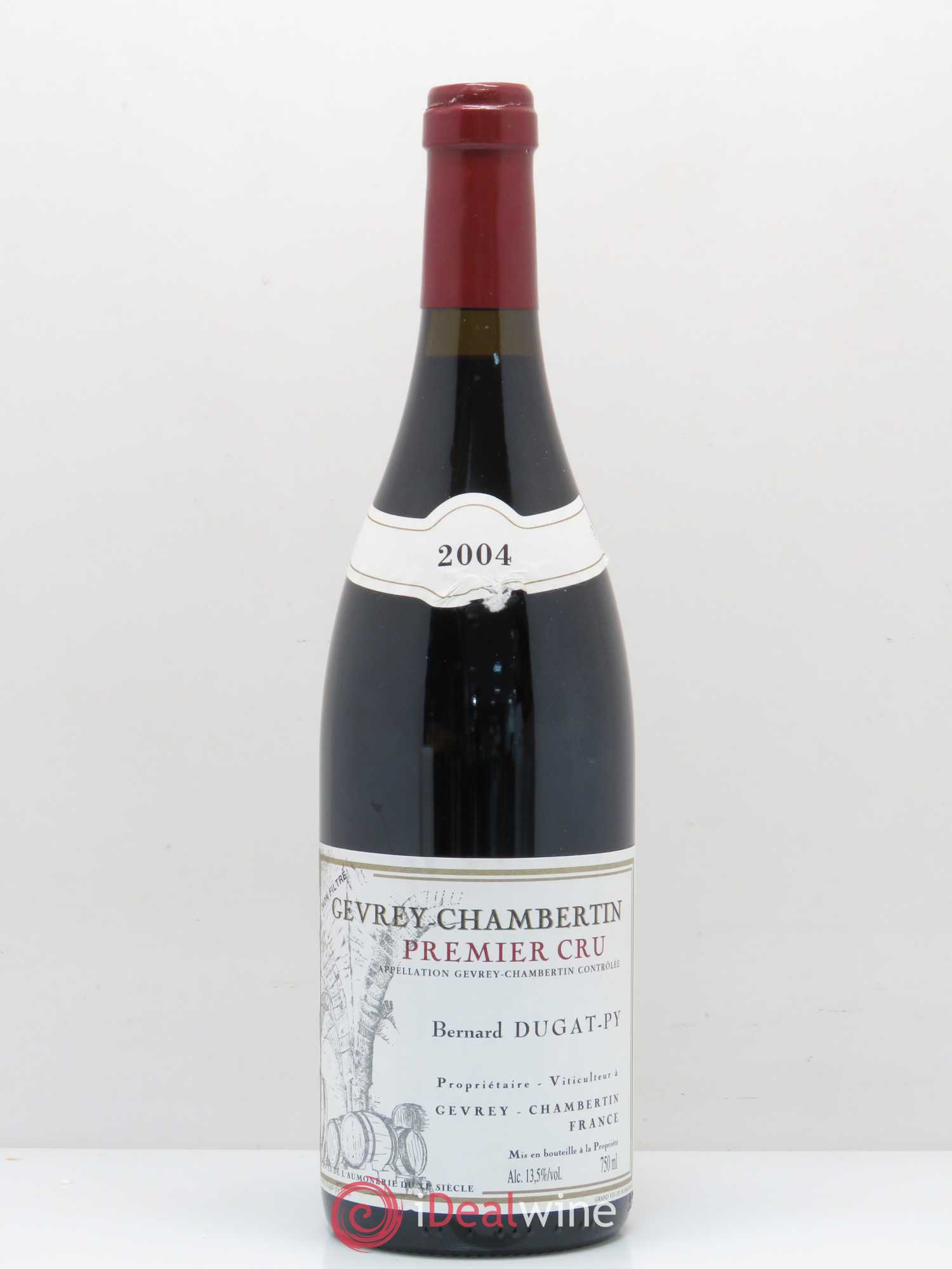 Gevrey-Chambertin 1er Cru Dugat-Py 2004 - Lot de 1 bouteille - 0