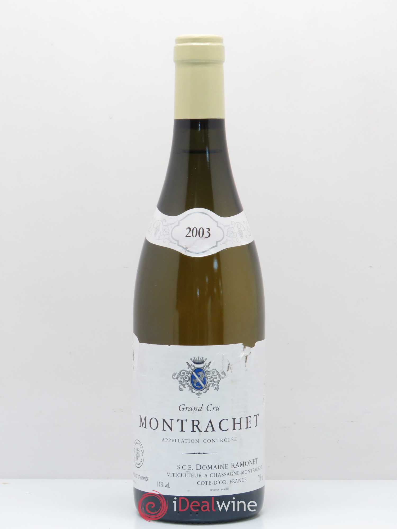 Montrachet Grand Cru Ramonet (Domaine) 2003 - Lot de 1 bouteille - 0