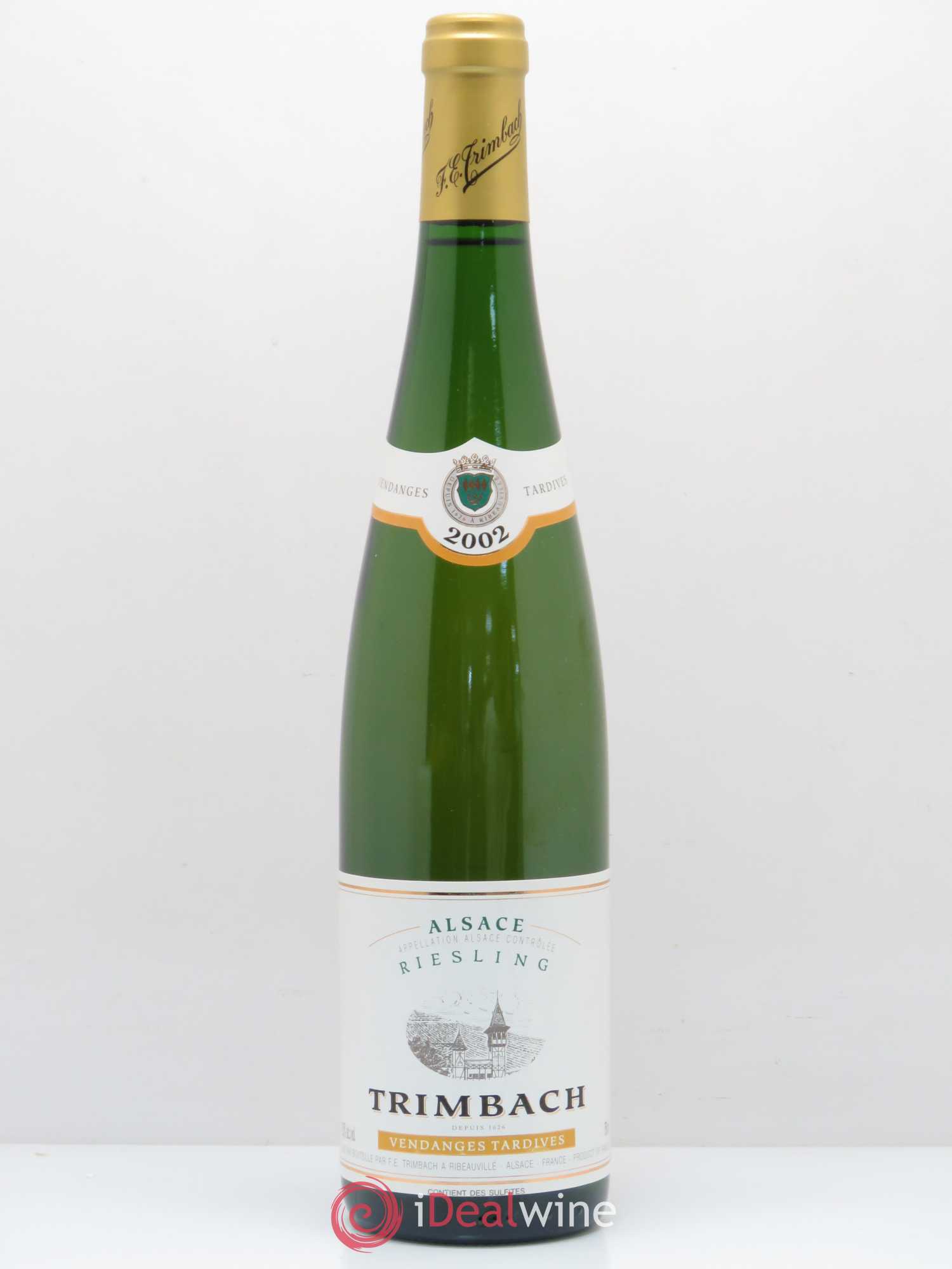 Alsace Riesling Vendanges Tardives Trimbach (Domaine) 2002 - Posten von 1 Flasche - 0