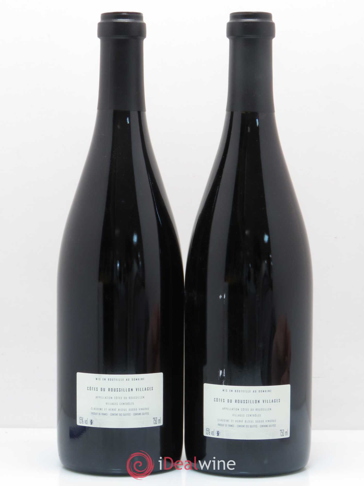 Côtes du Roussillon Villages Clos des Fées La Petite Sibérie Hervé Bizeul 2009 - Lot de 2 bouteilles - 1
