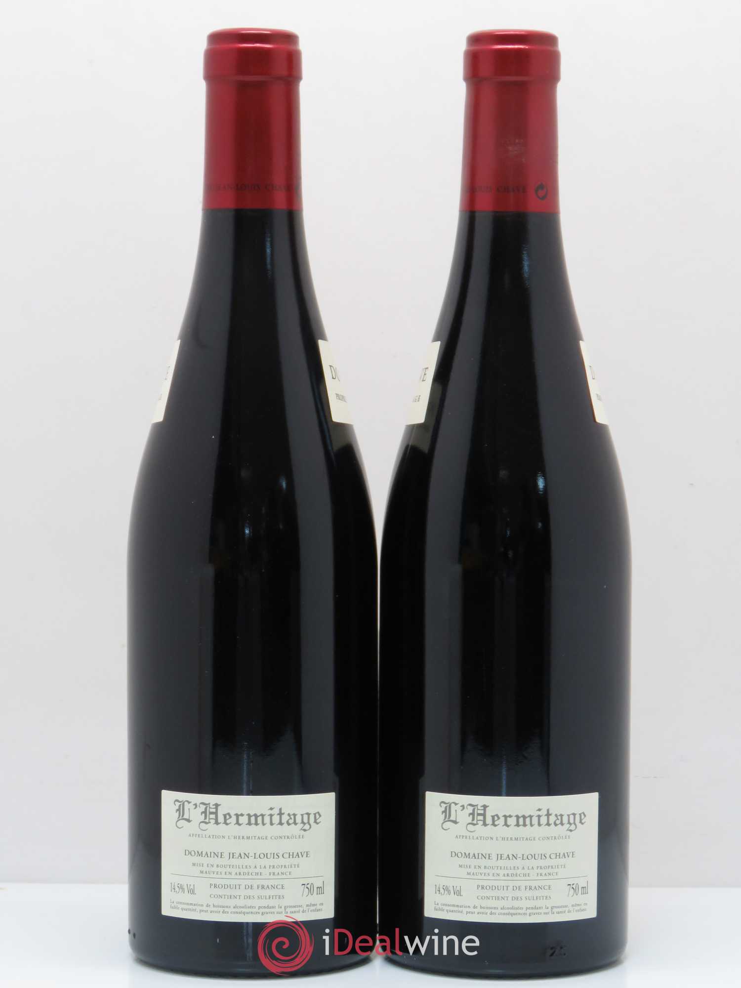 Hermitage Jean-Louis Chave 2010 - Lot de 2 bouteilles - 1