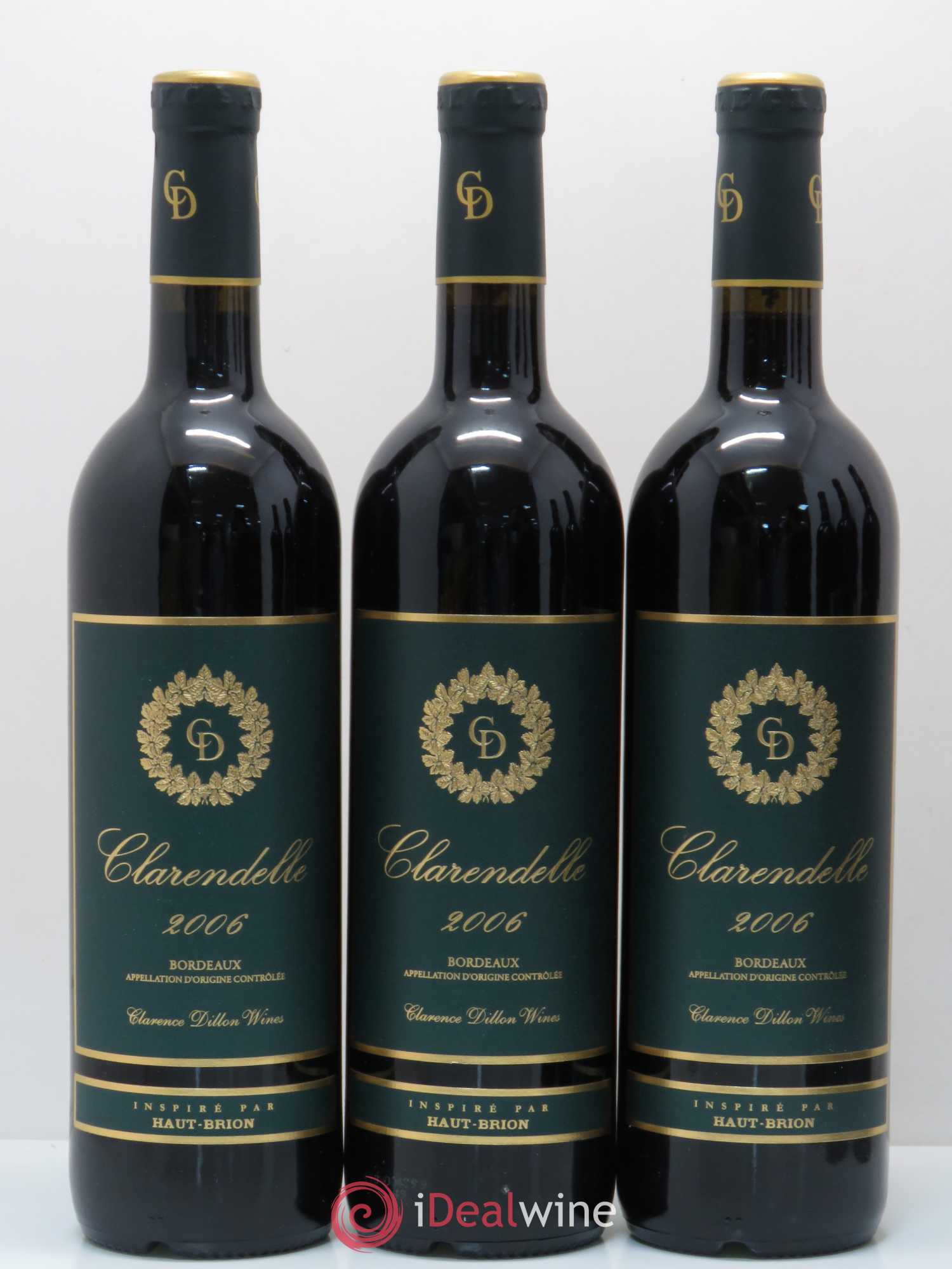 Bordeaux Clarendelle Haut Brion 2006 - Lot of 6 bottles - 1
