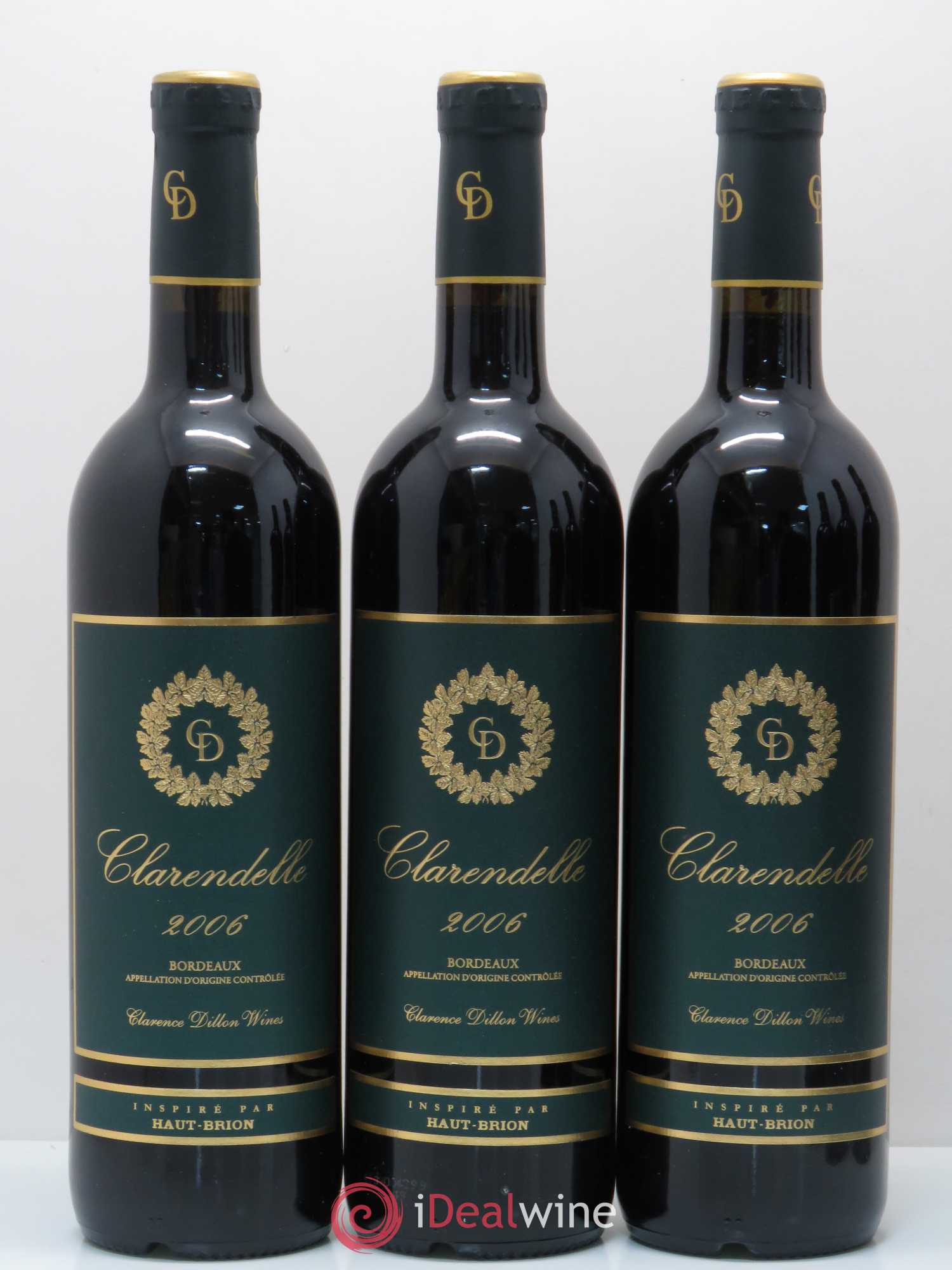 Bordeaux Clarendelle Haut Brion 2006 - Lot of 6 bottles - 2