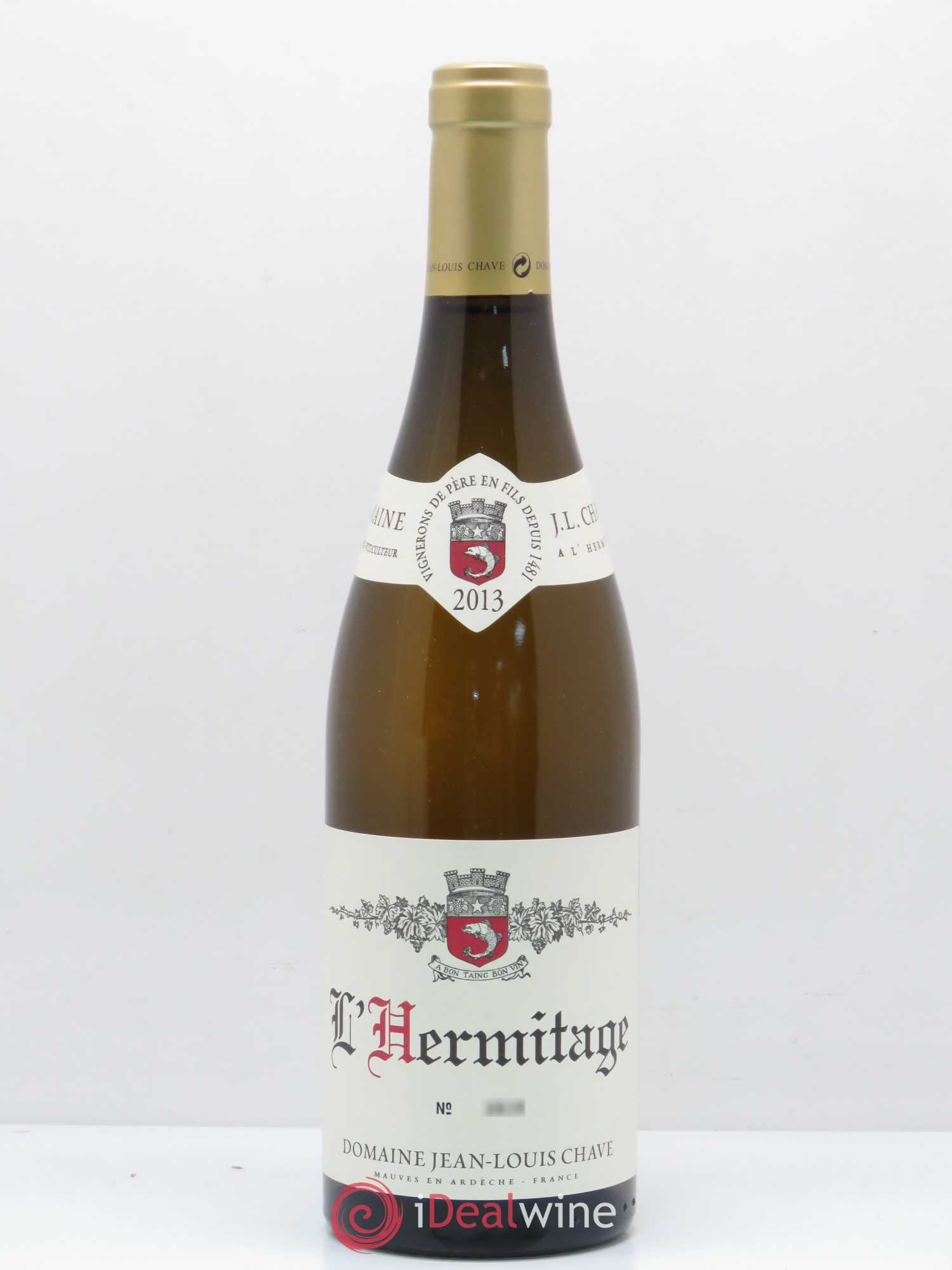 Hermitage Jean-Louis Chave 2013 - Lot de 1 bouteille - 0