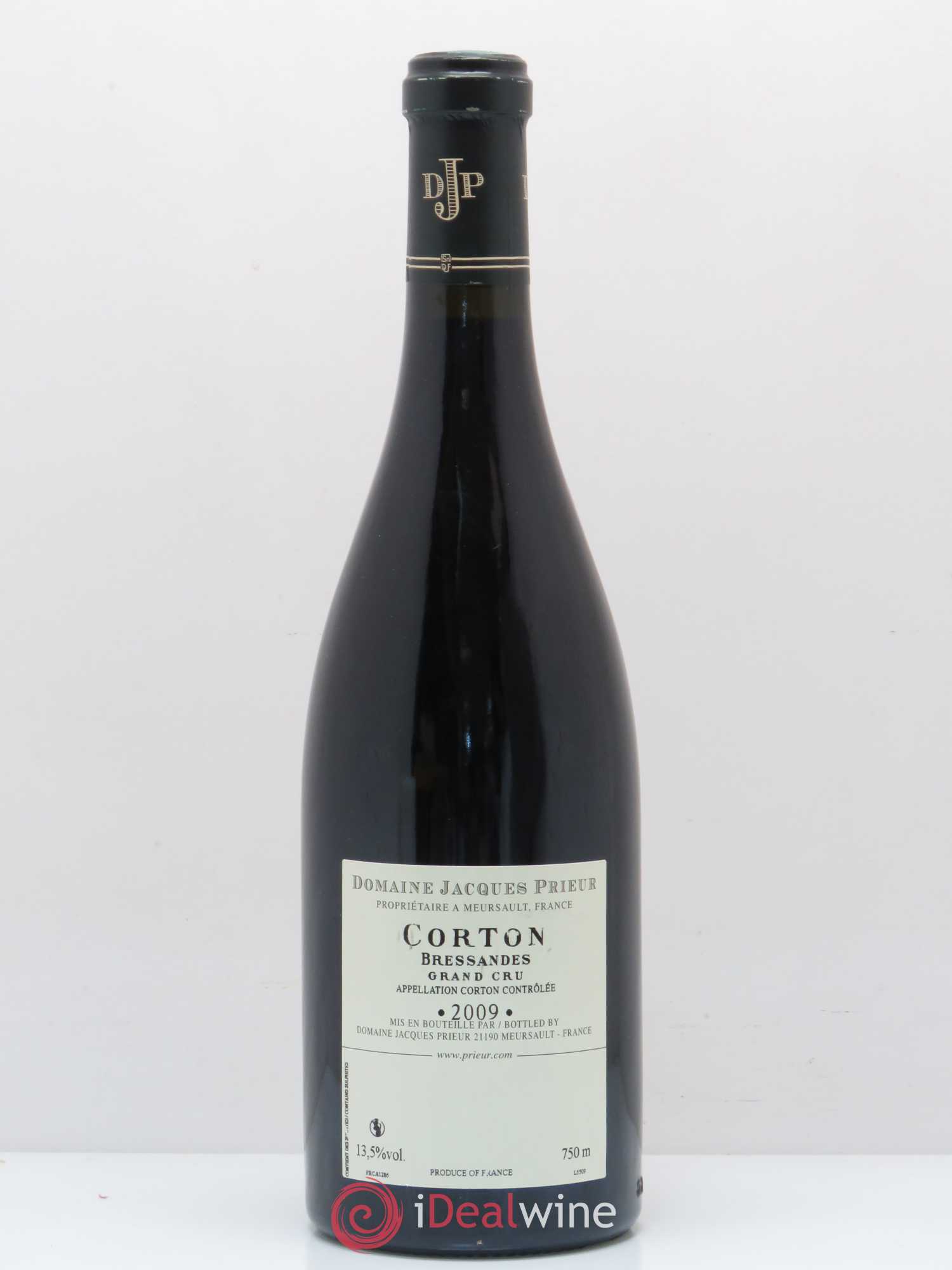 Corton-Bressandes Grand Cru Jacques Prieur (Domaine) 2009 - Lot de 1 bouteille - 1