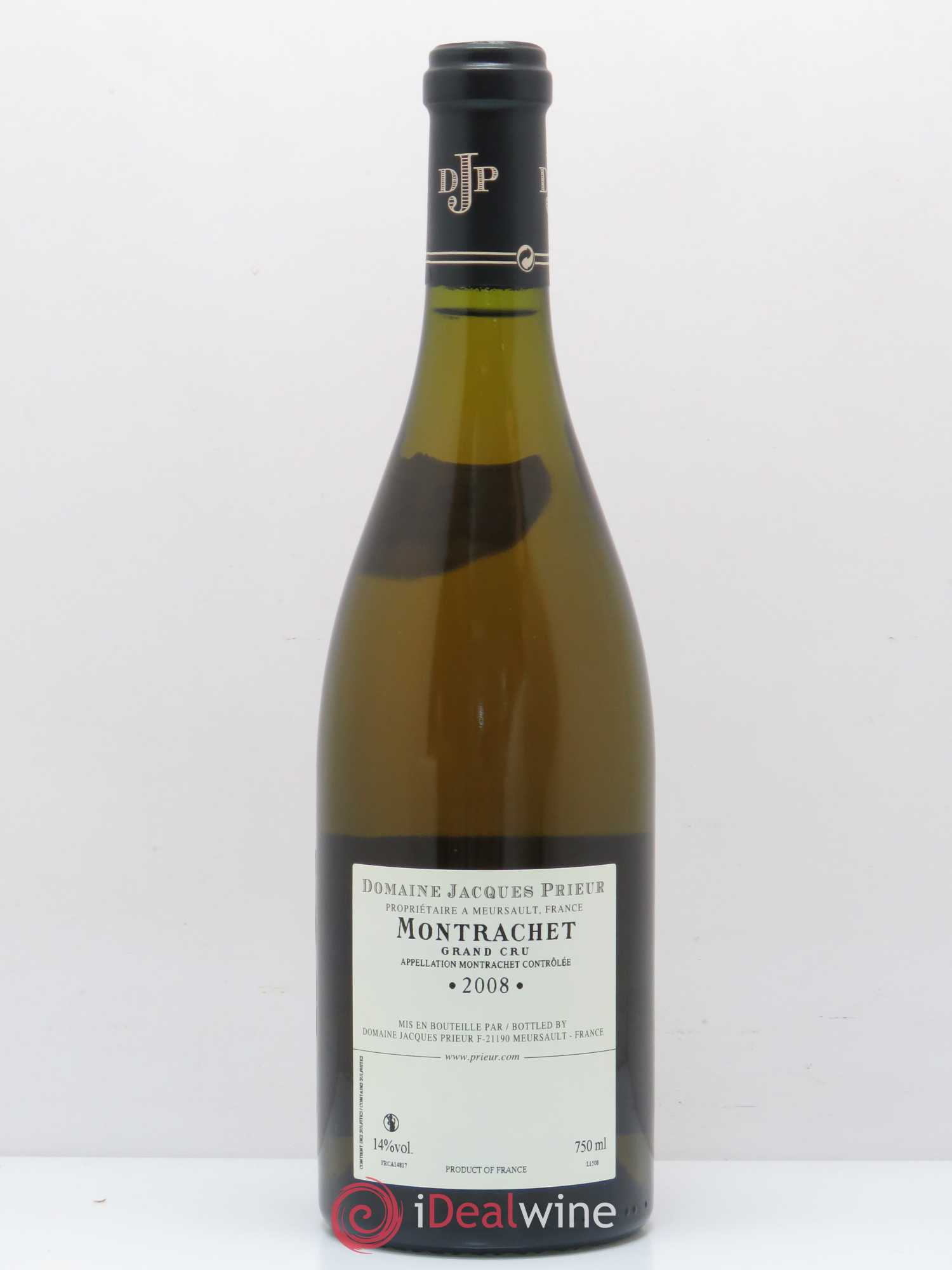 Montrachet Grand Cru Jacques Prieur (Domaine) 2008 - Lot de 1 bouteille - 1
