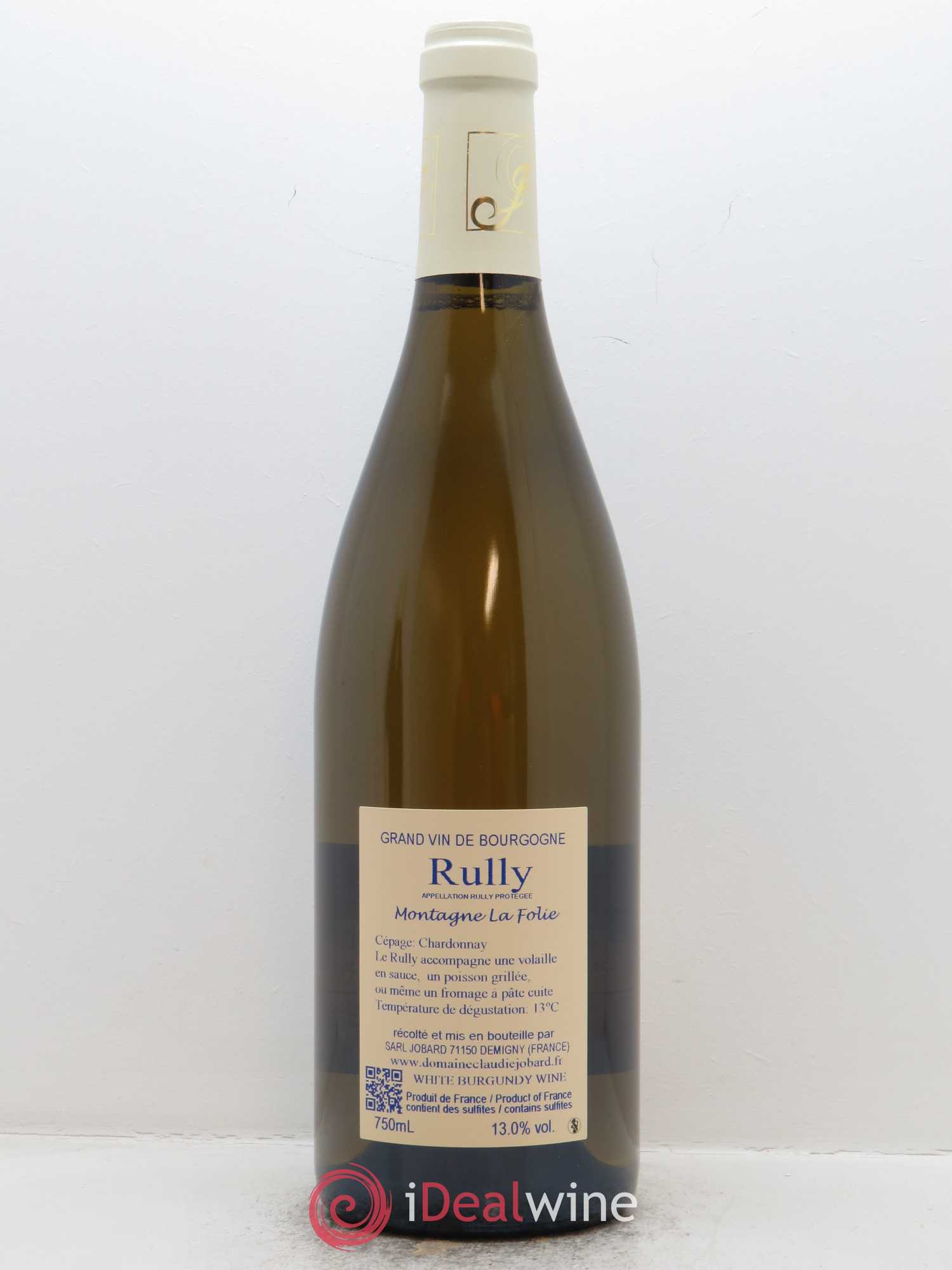 Rully Montagne La Folie Claudie Jobard 2017 - Lot de 1 bouteille - 1