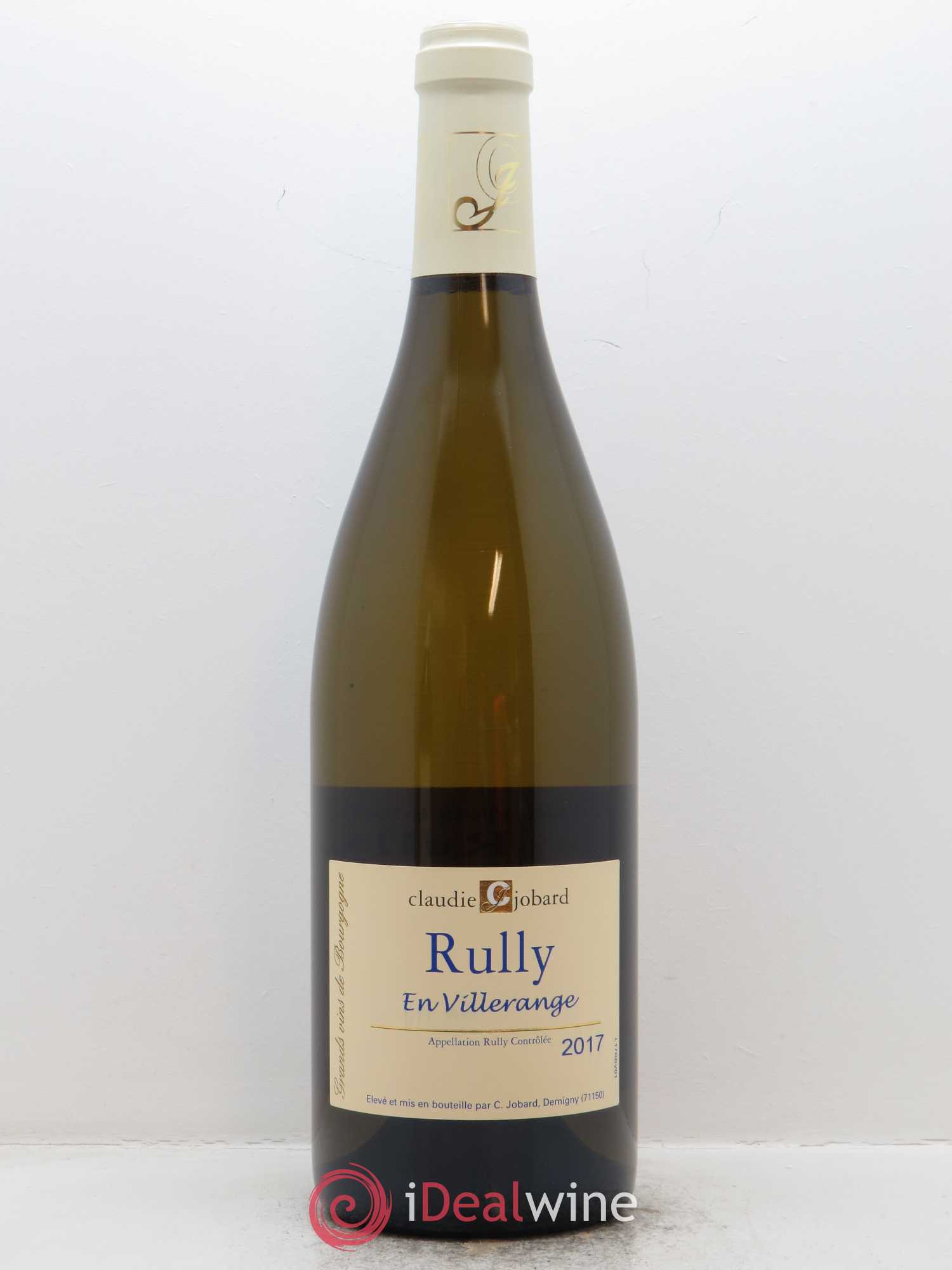 Rully En Villerange Claudie Jobard 2017 - Lot de 1 bouteille - 0
