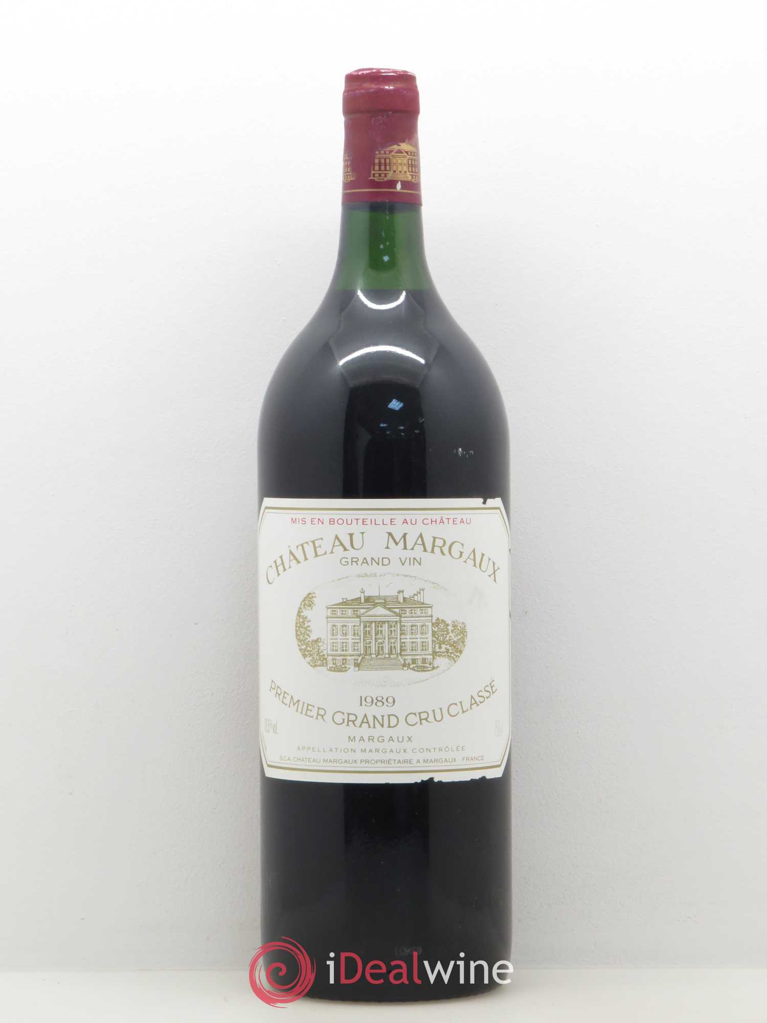 Château Margaux 1er Grand Cru Classé 1989 - Lot de 1 magnum - 0